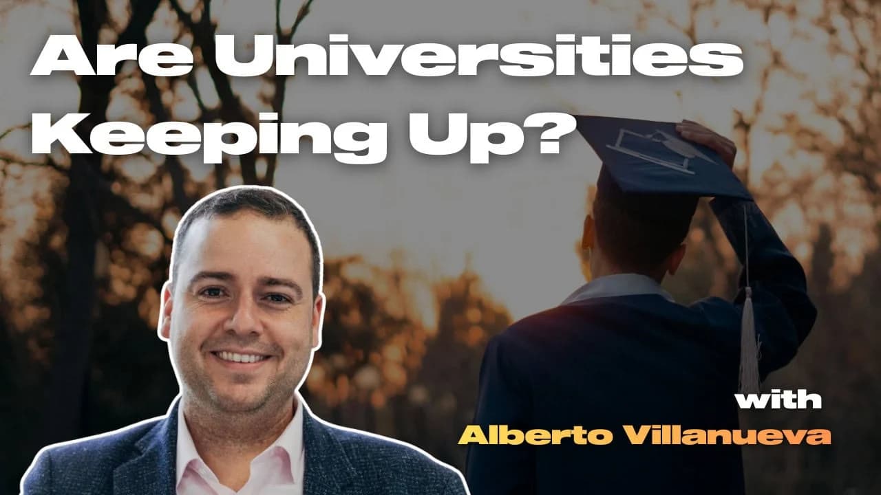 Architecture's Future: Are Universities Keeping Up? | ft. Alberto Villanueva