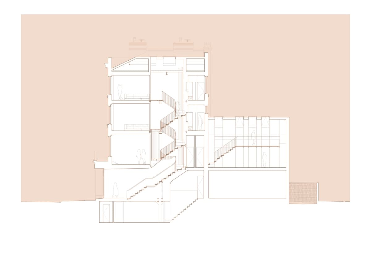 Bird in Hand Hampstead architectural detail by Patalab Architecture