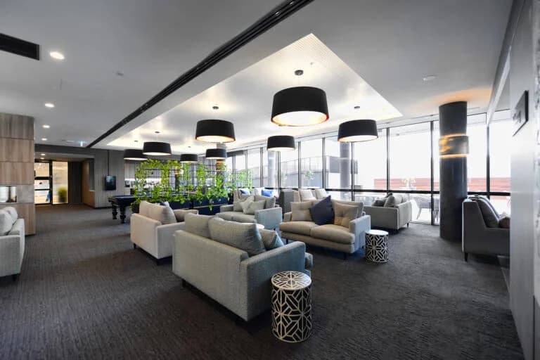 Lounge space at The Orchards retirement village