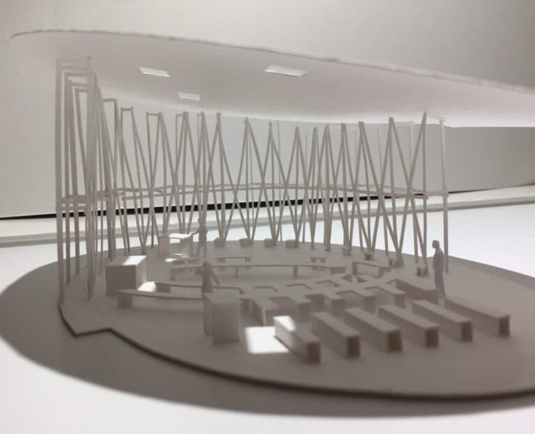 FridaySaturdaySunday project model by Square Feet Architects