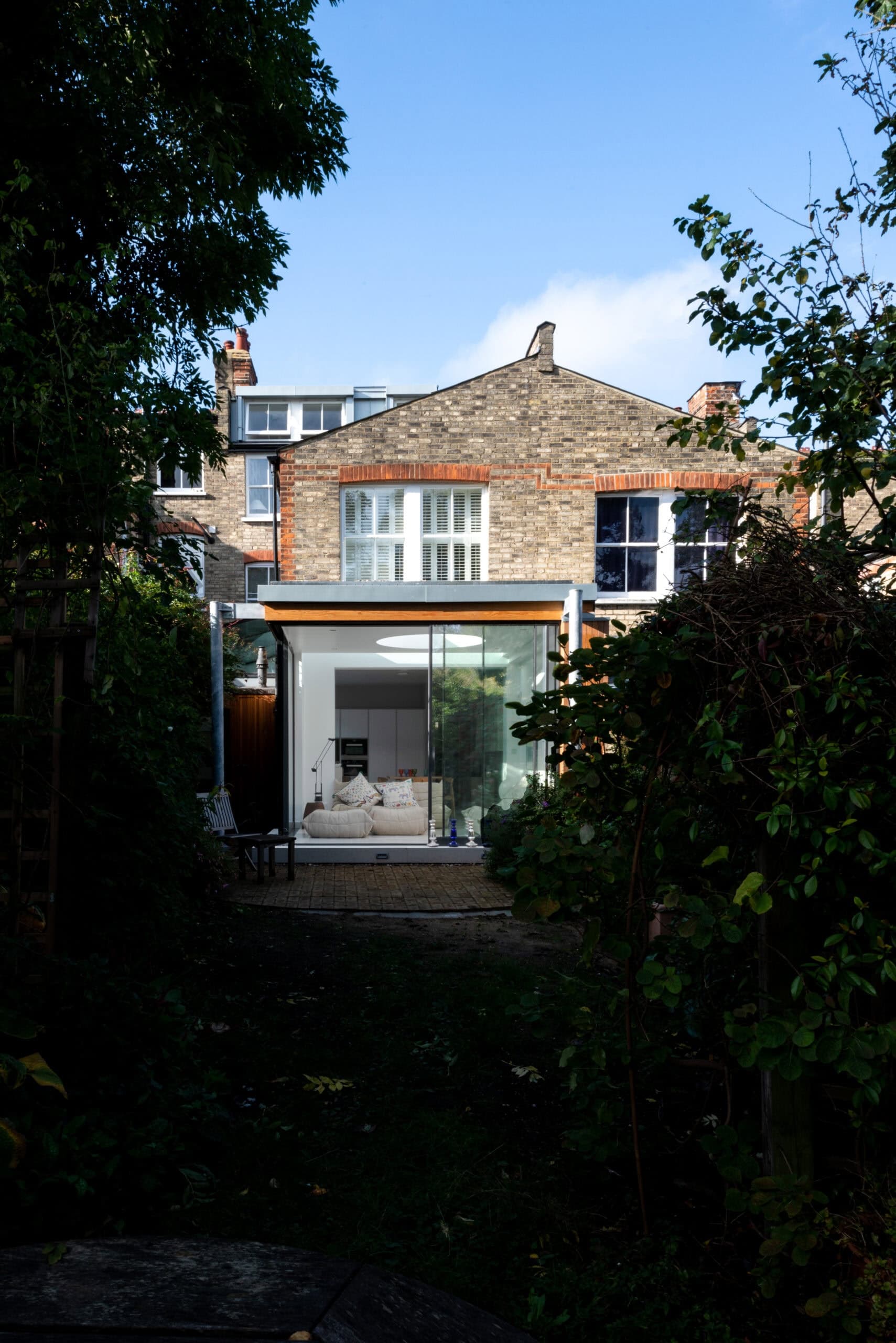 House viewed from the garden.