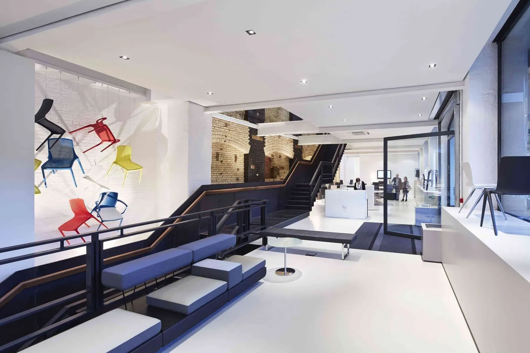 Showroom interior, from the existing directory archive