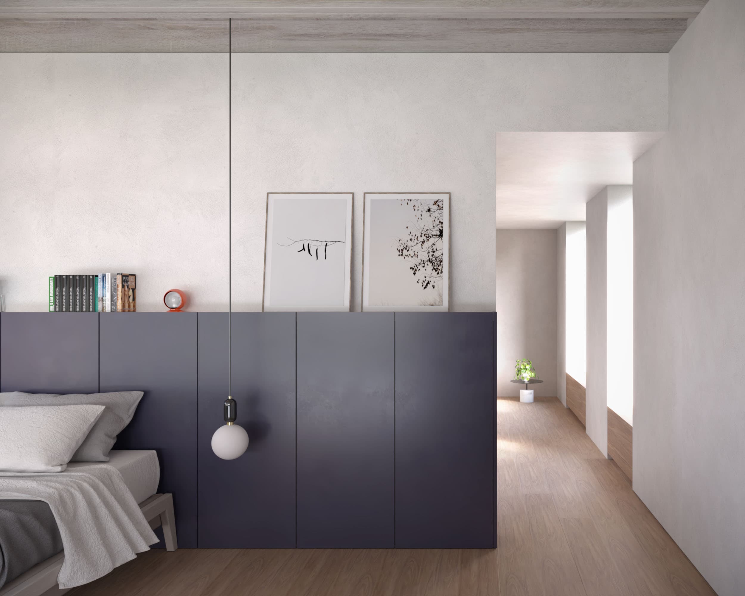 Visualisation of joinery and the connection between interior rooms