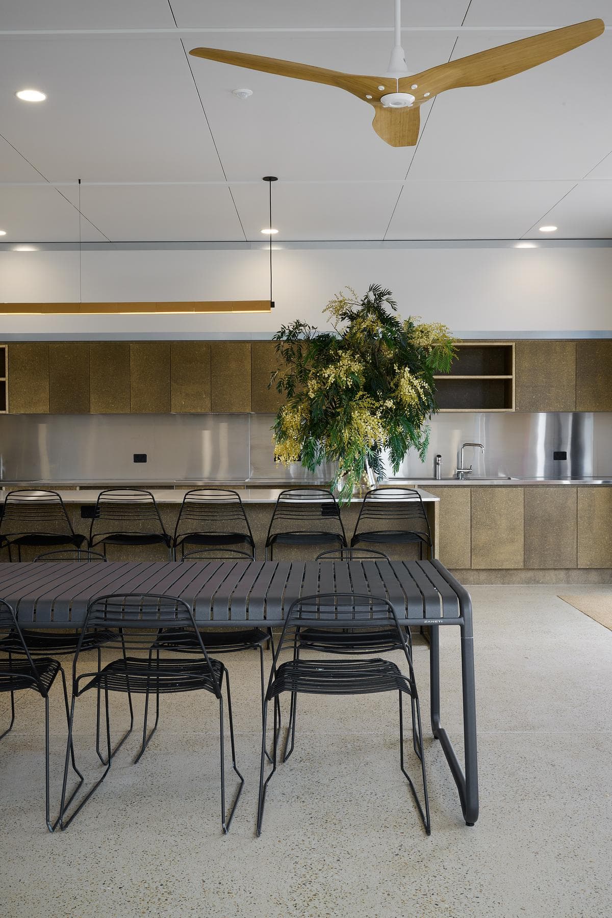 Shared Homestead kitchen and dining space