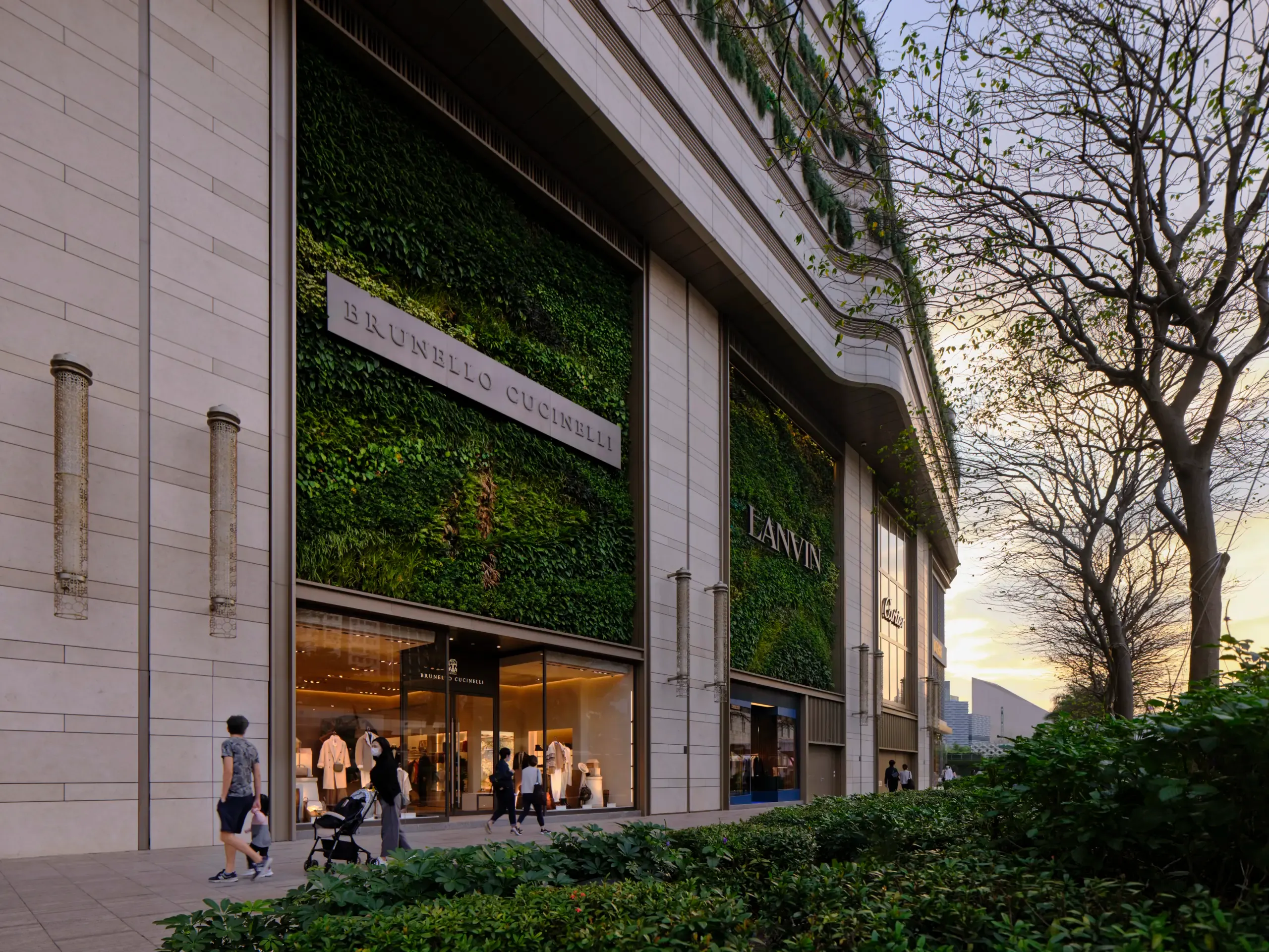 Victoria Dockside and the K11 MUSEA waterfront in Hong Kong