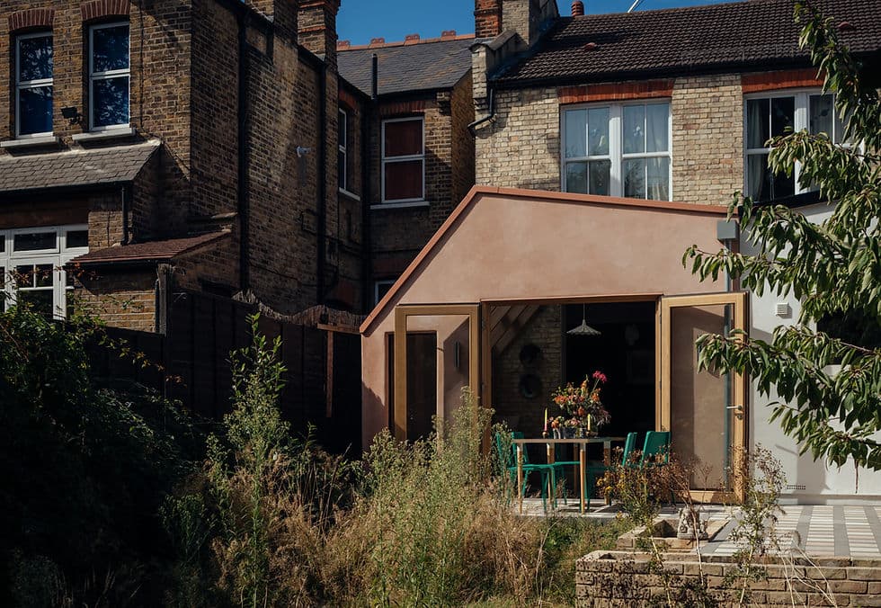 Timber-framed dining and garden room at Supper Time