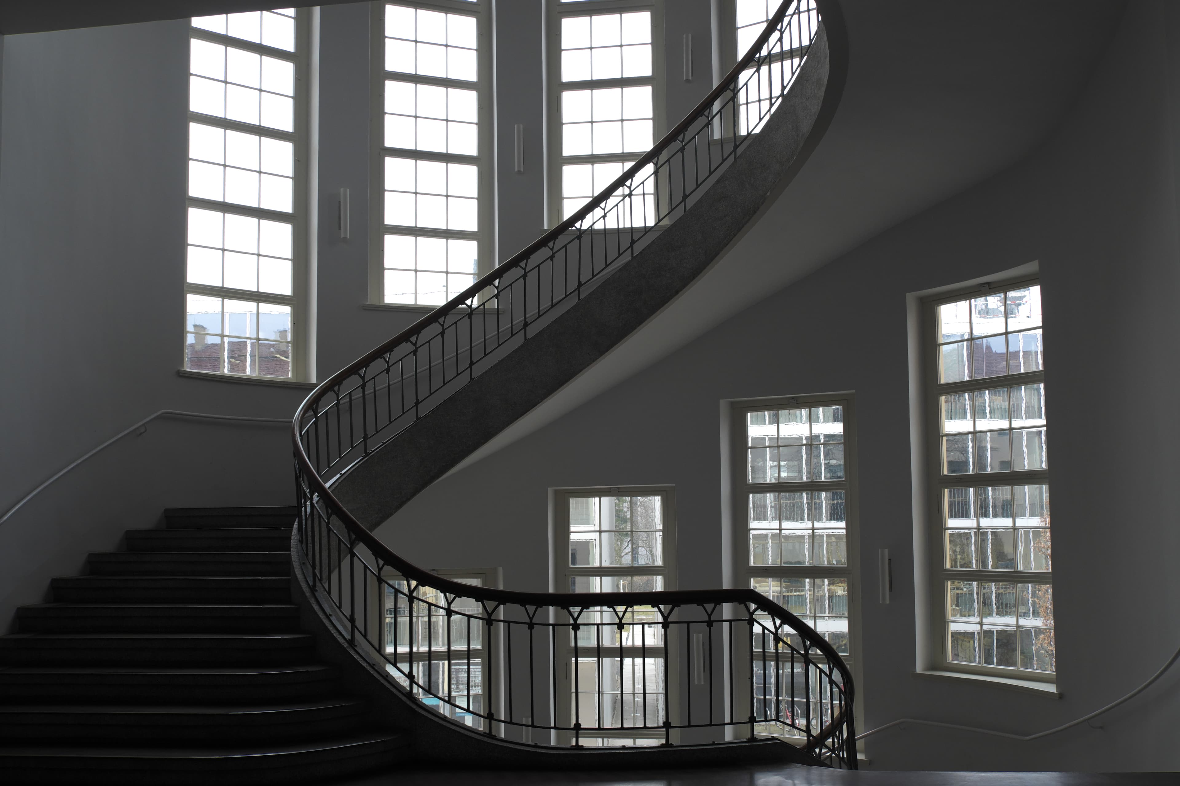Bauhaus-Universität Weimar main building, photographed in 2015.