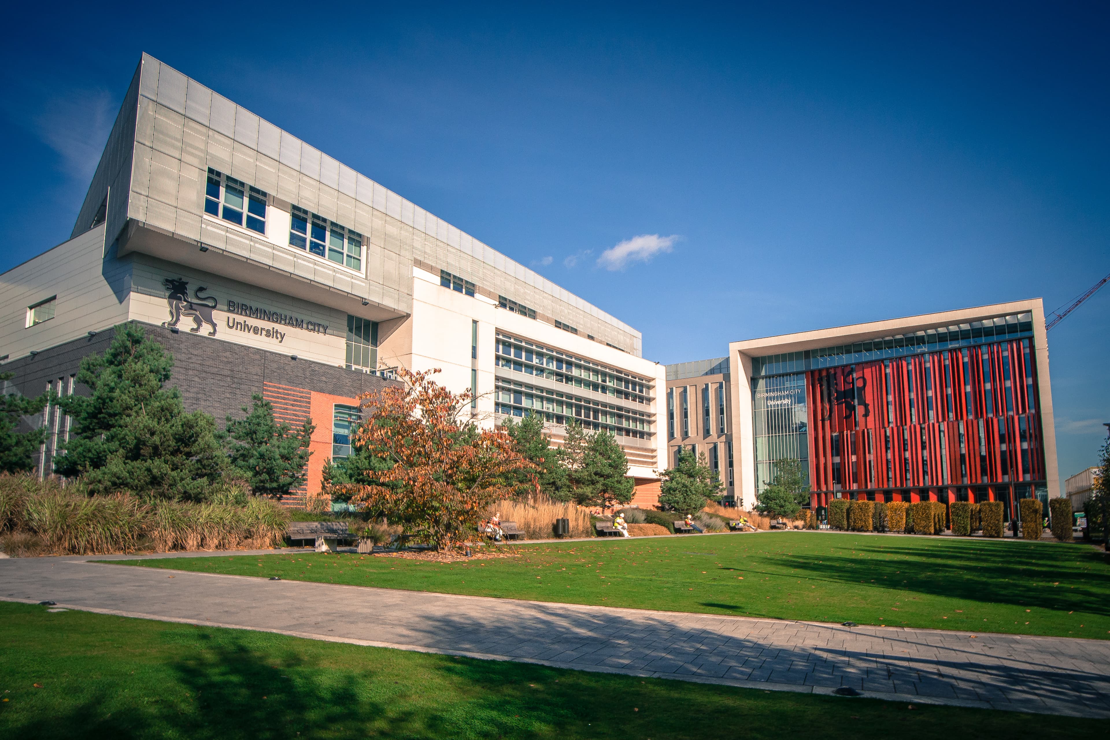 Parkside and Curzon buildings, City Centre Campus, photographed in 2017.