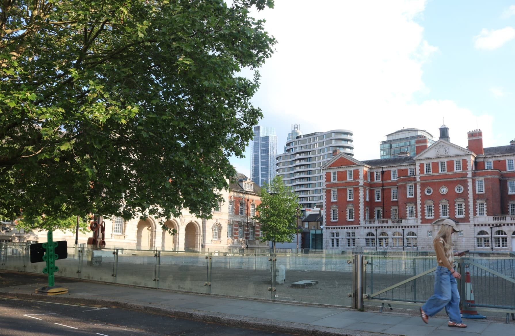 Chelsea College of Arts, Atterbury Street, photographed in 2026.