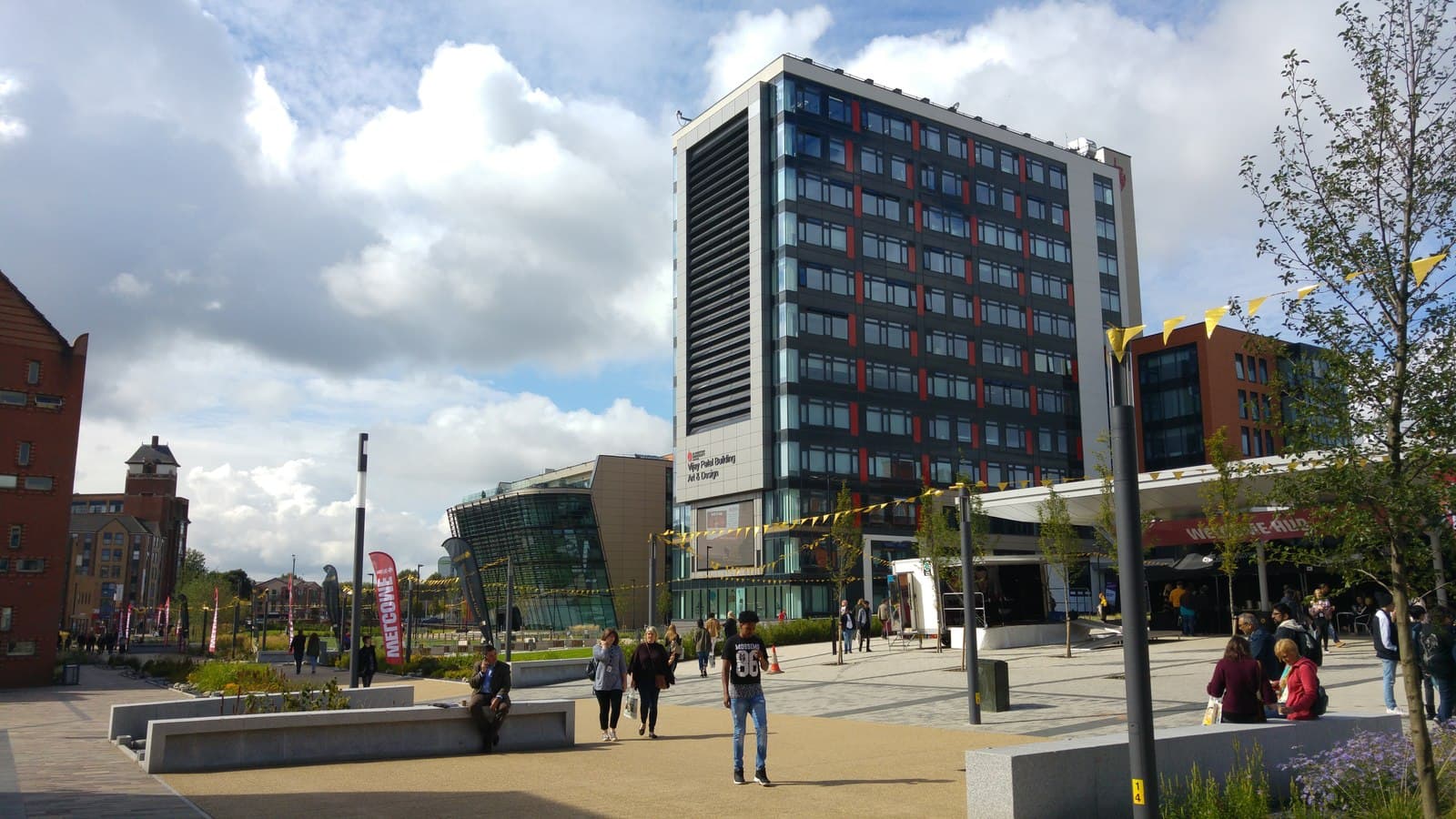 Vijay Patel Building, photographed in 2017.