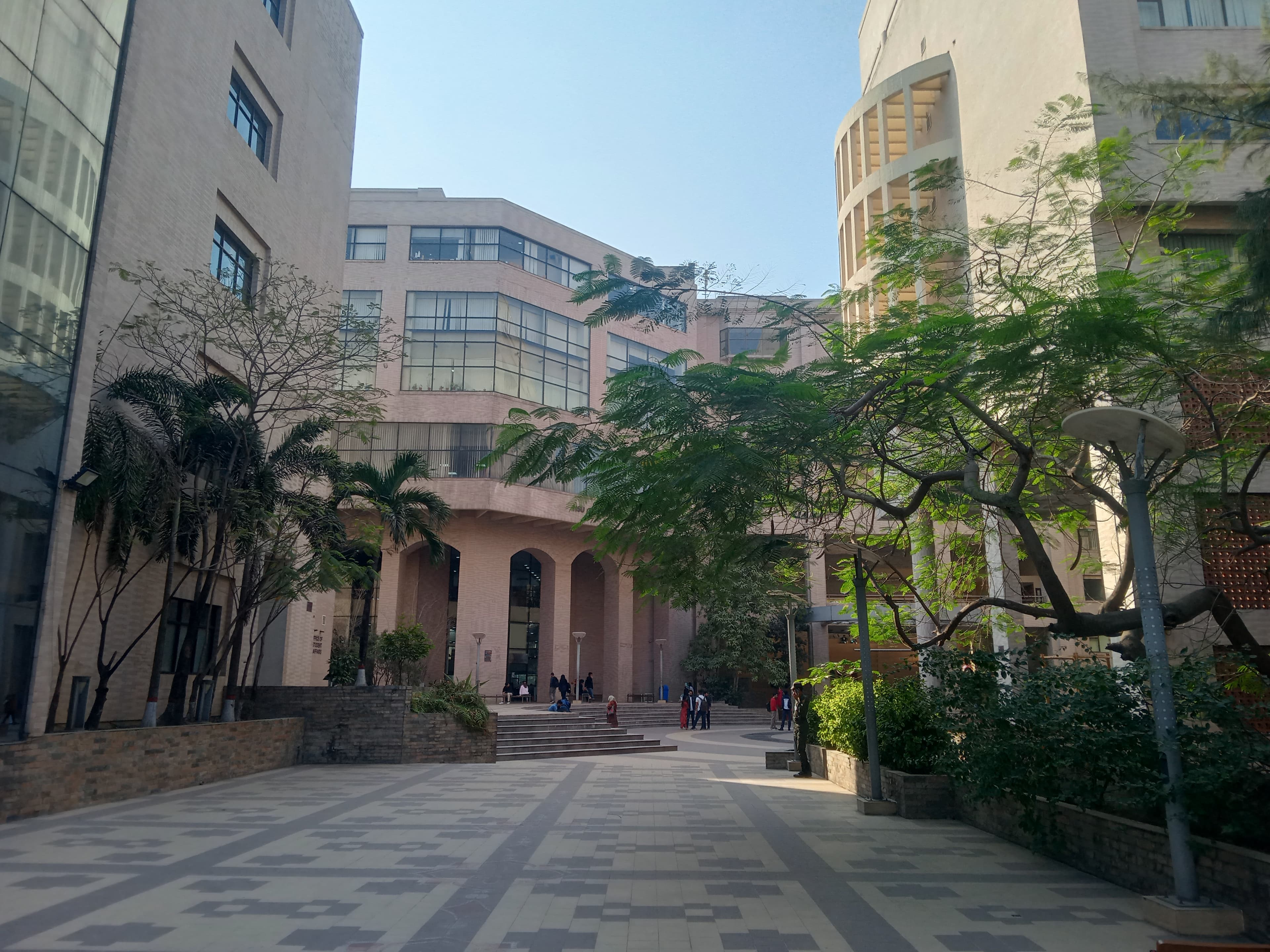 North South University campus, photographed in 2024.