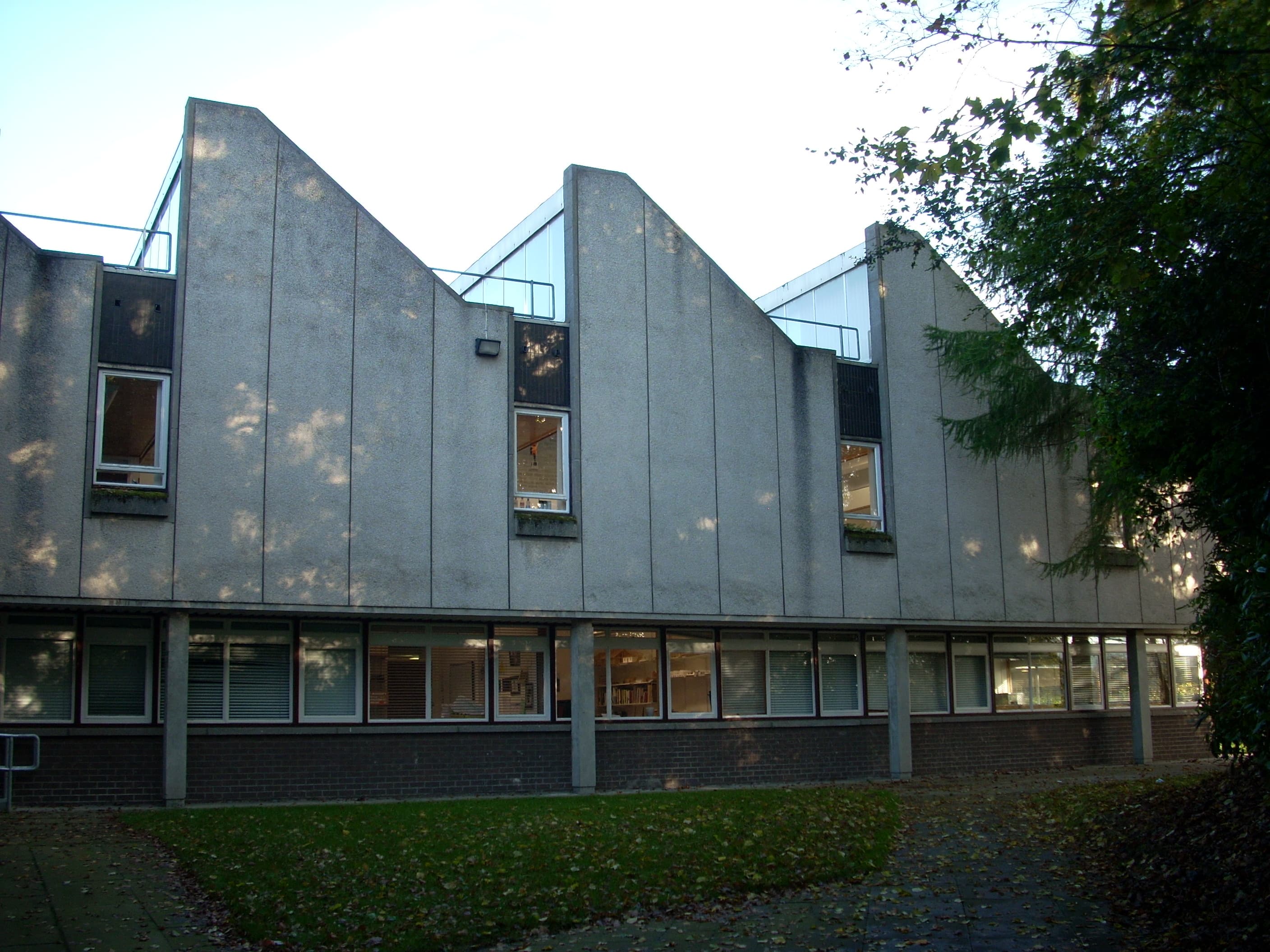 Former Scott Sutherland building, photographed in 2012.