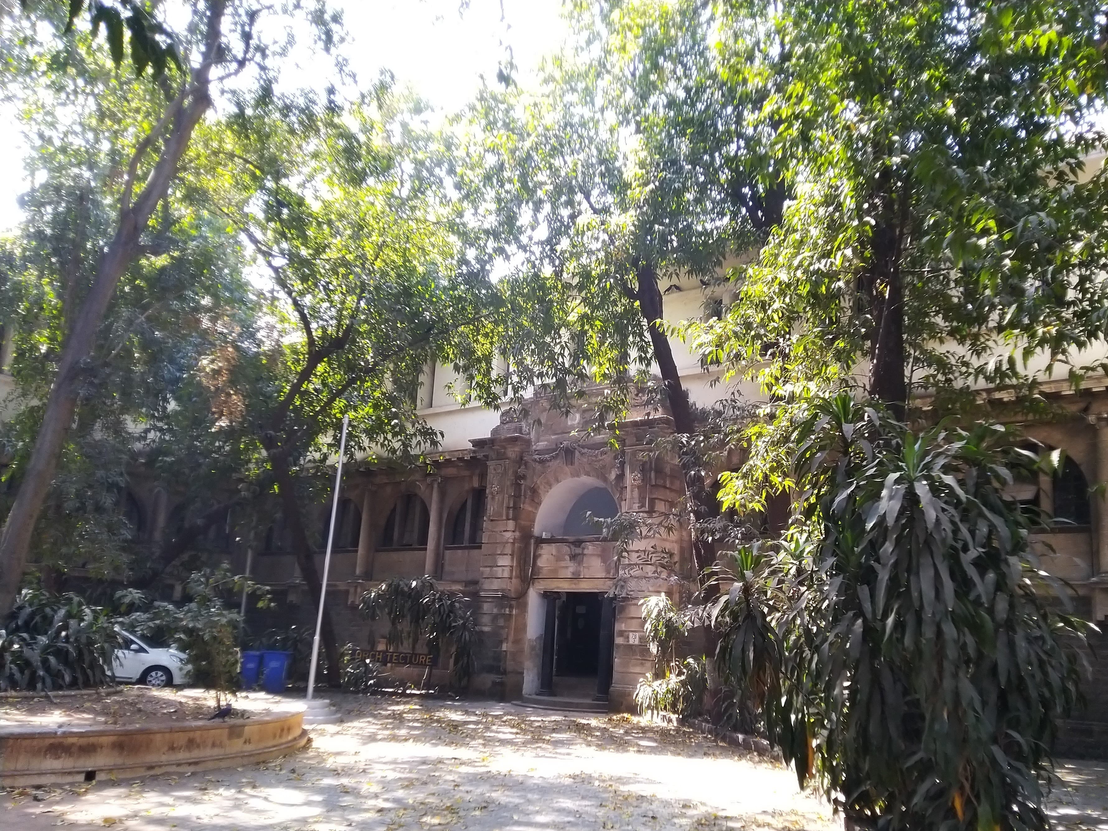 Sir J. J. College of Architecture, Mumbai, photographed in 2023.