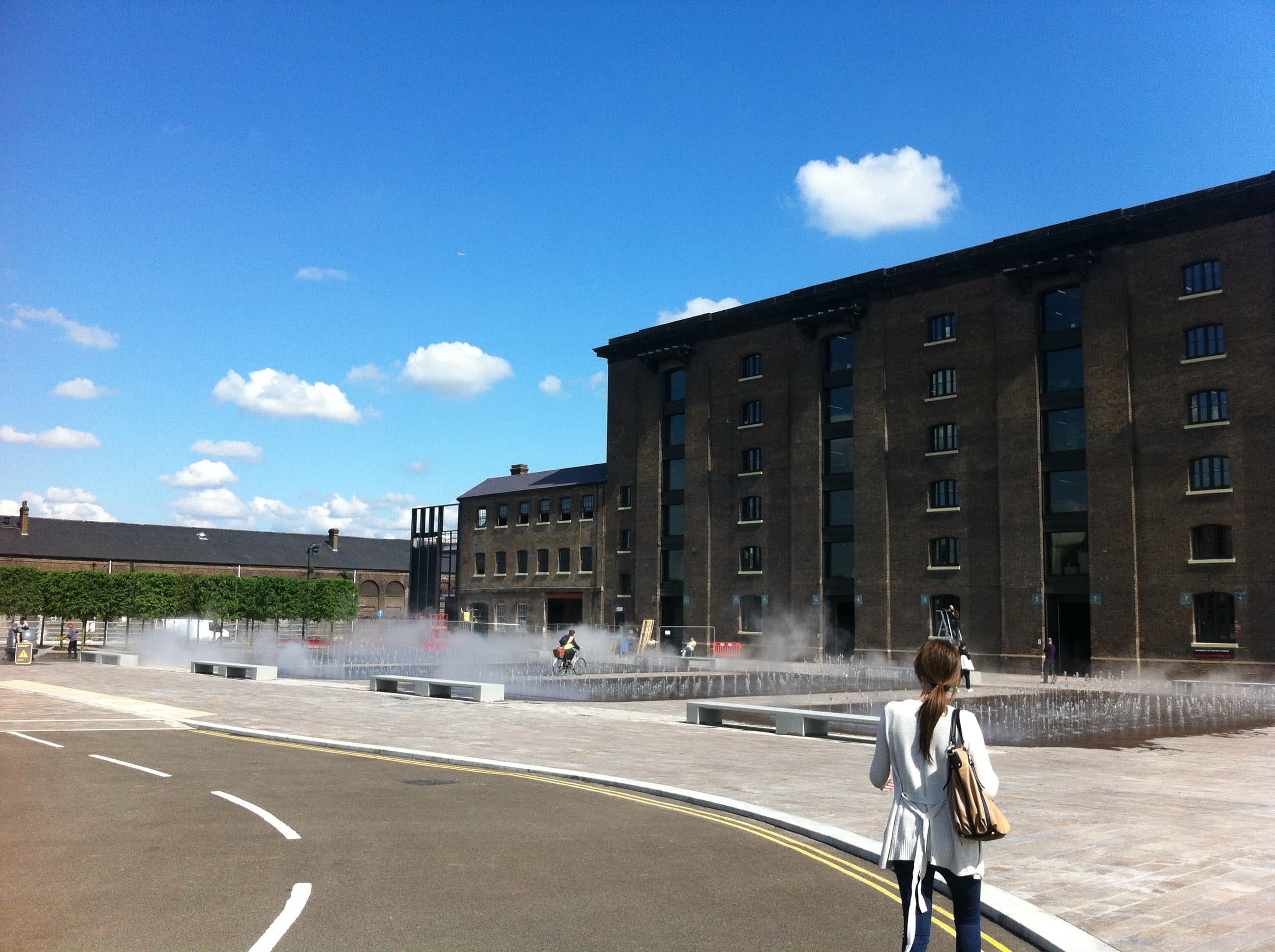 Central Saint Martins, King's Cross campus, photographed in 2012.