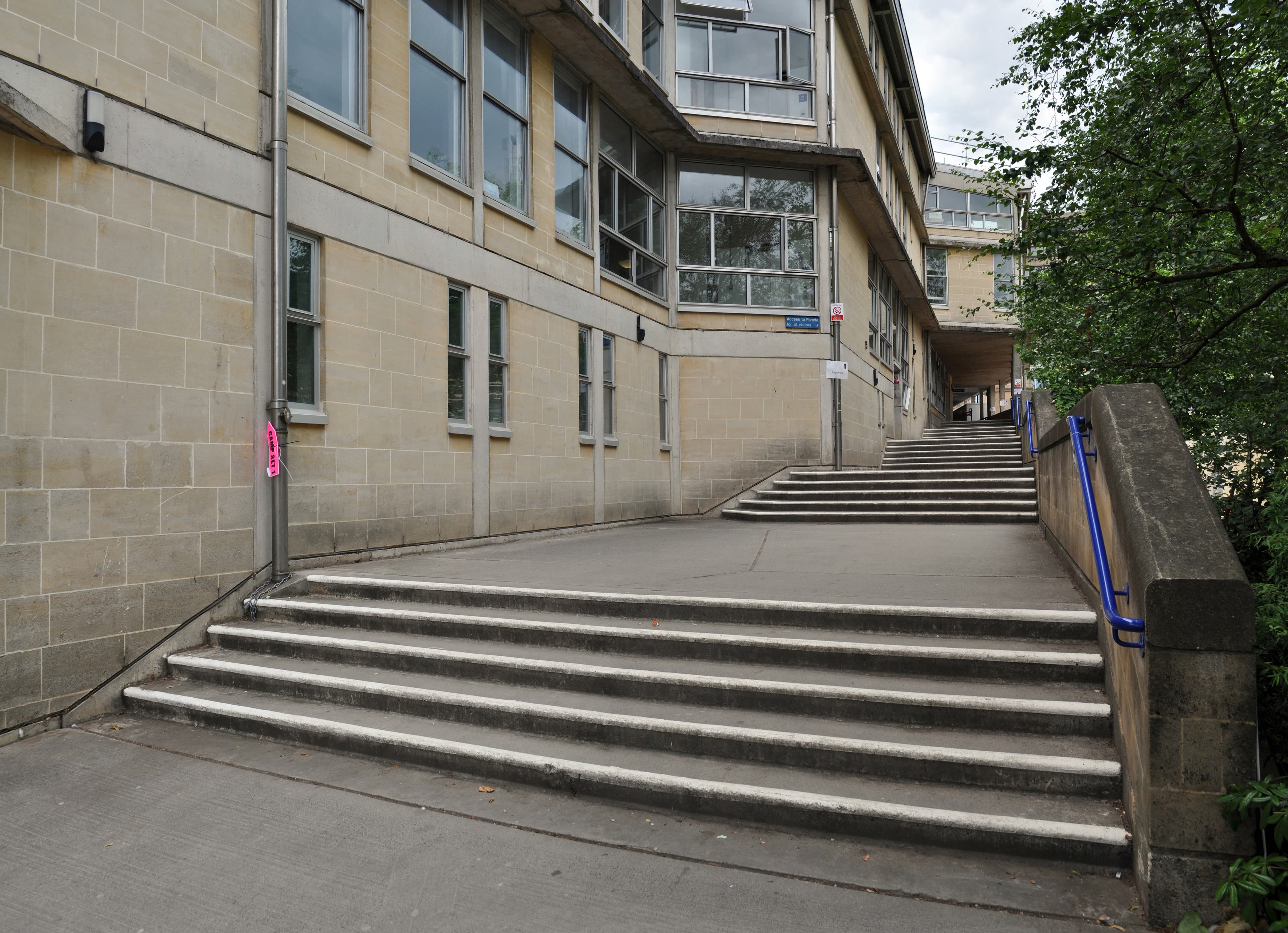 School of Architecture and Building Engineering, photographed in 2010.