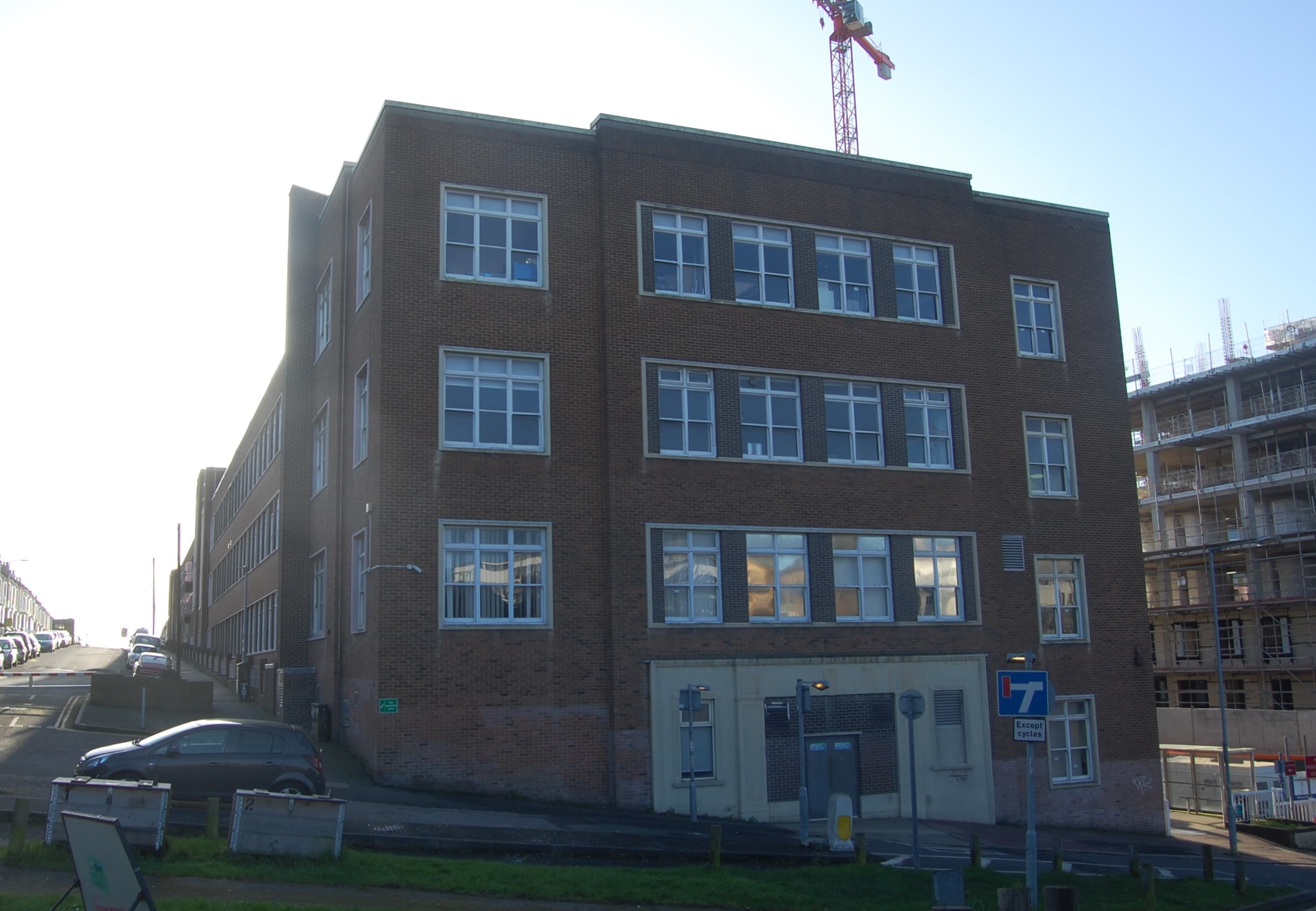 Mithras House, University of Brighton, photographed in 2020.