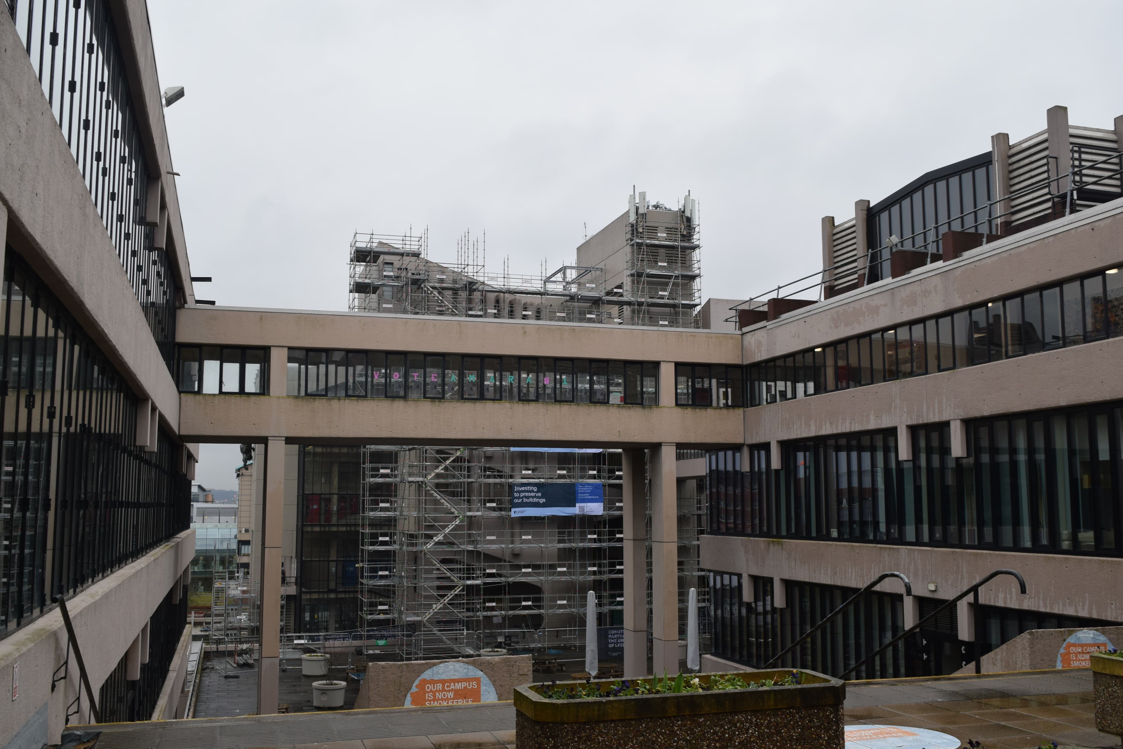 University of Leeds campus, photographed in 2025.