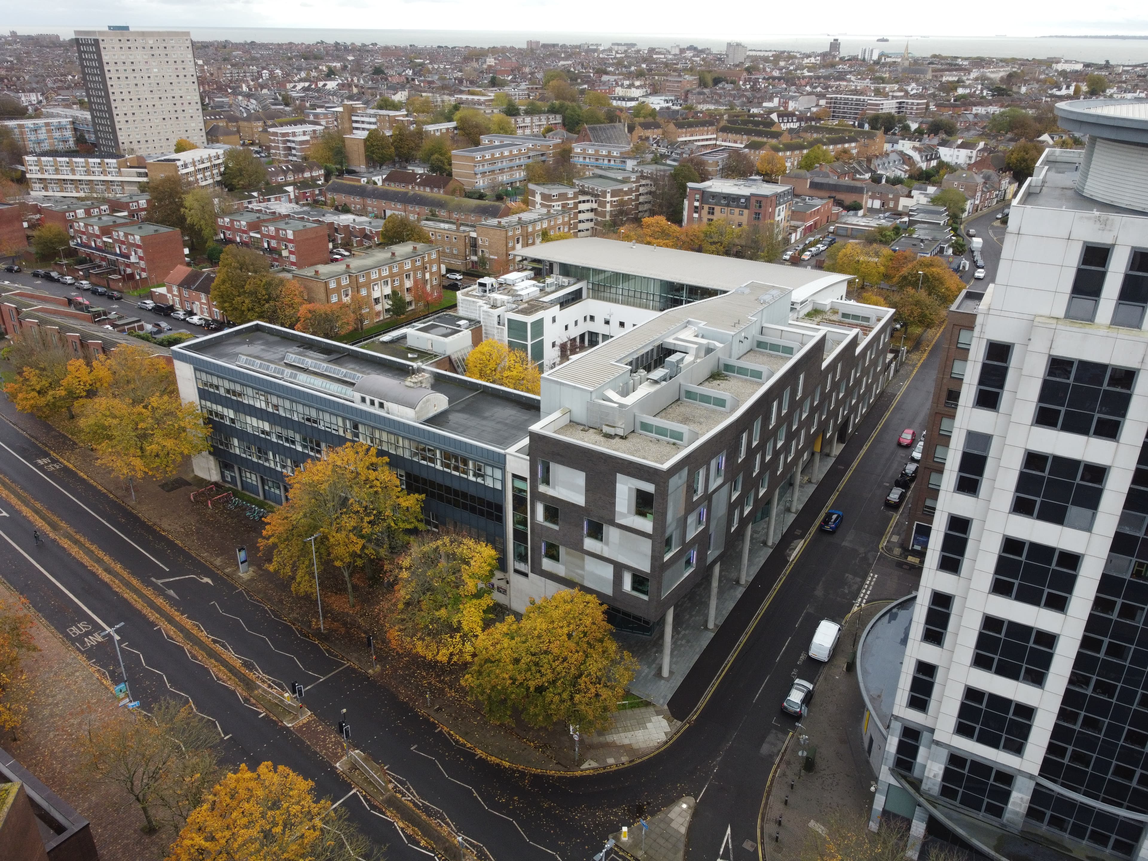 Eldon Building, photographed in 2023.
