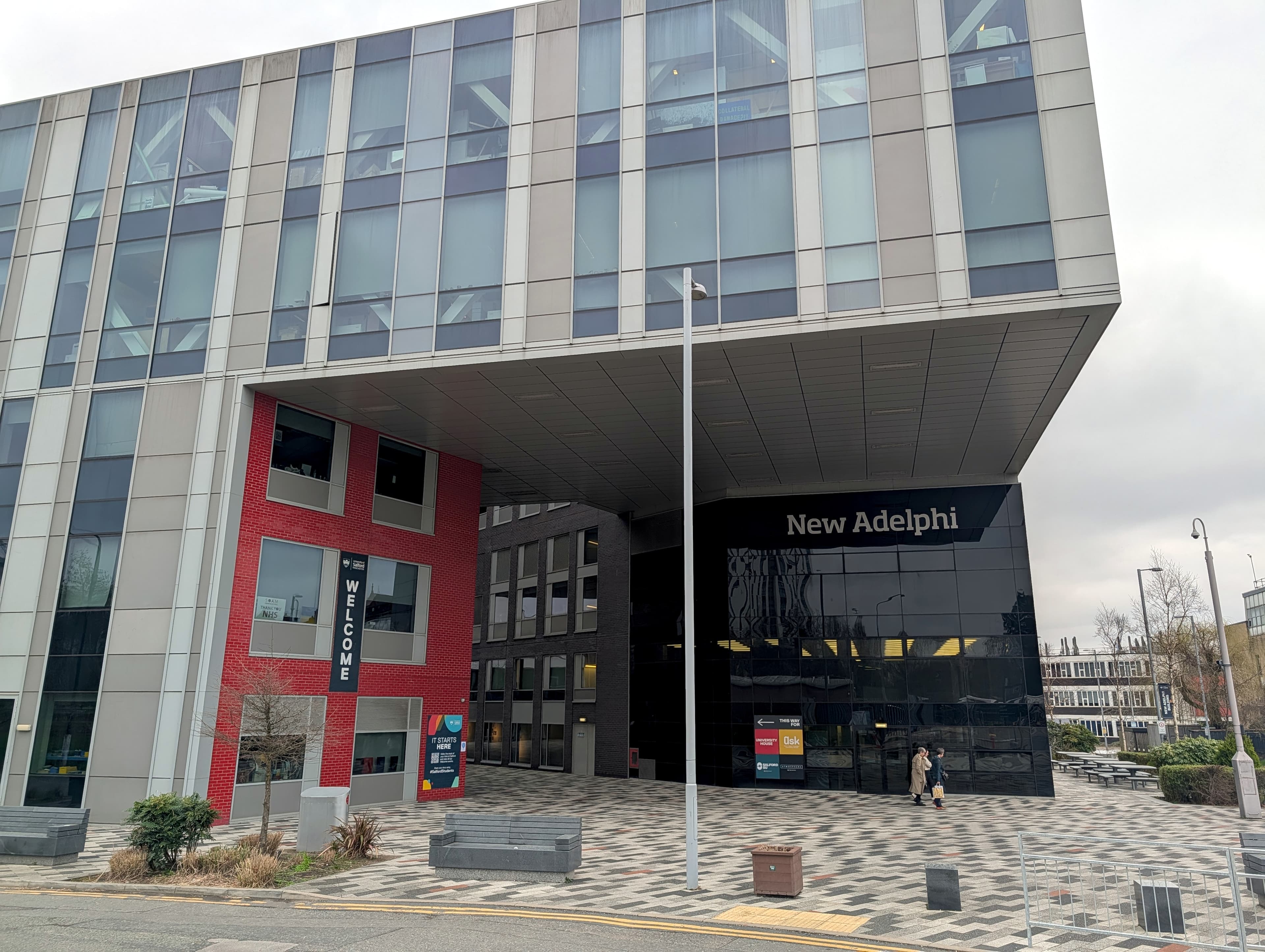 New Adelphi Building, photographed in 2026.