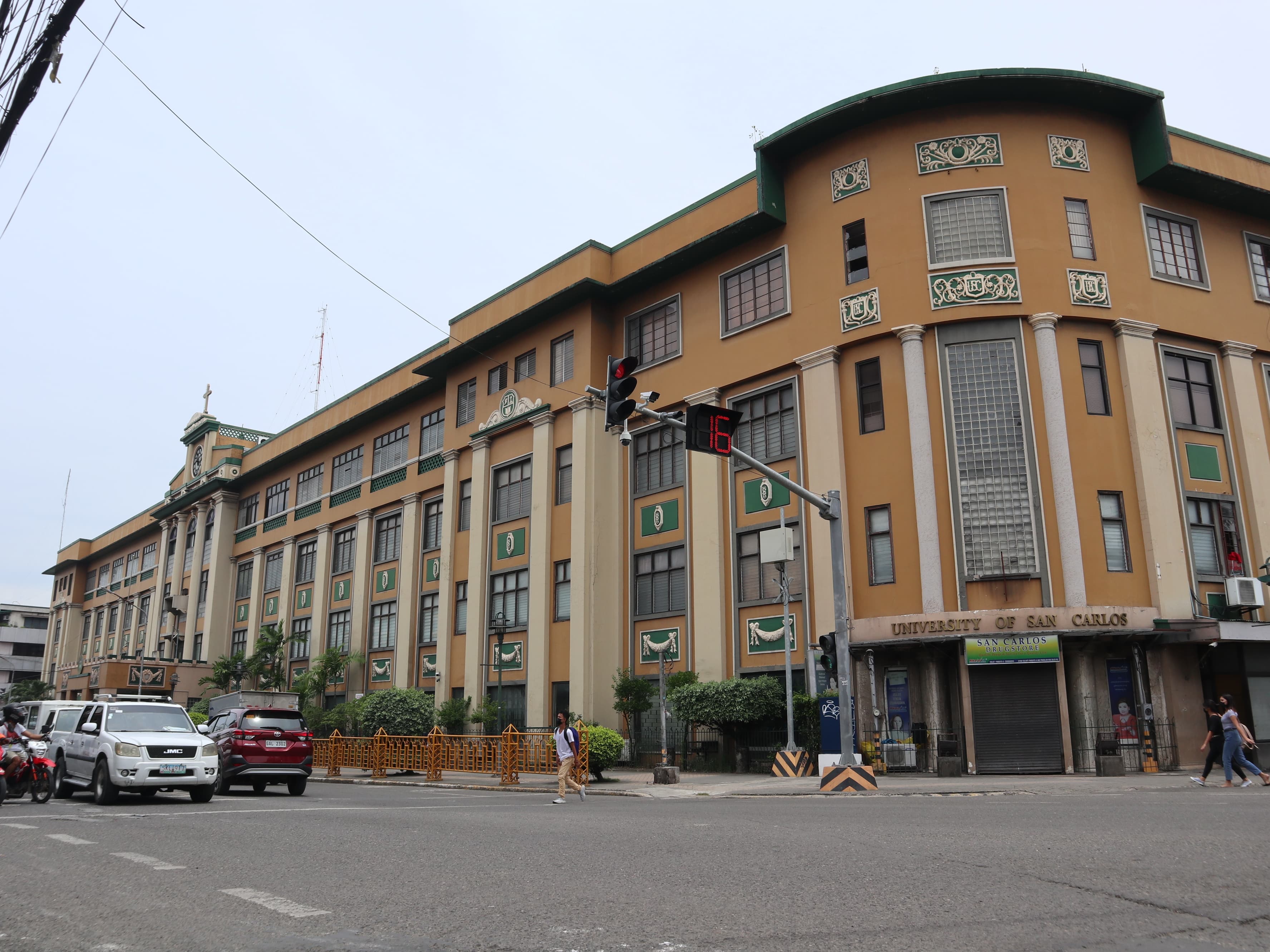 University of San Carlos, Downtown campus, photographed in 2022.