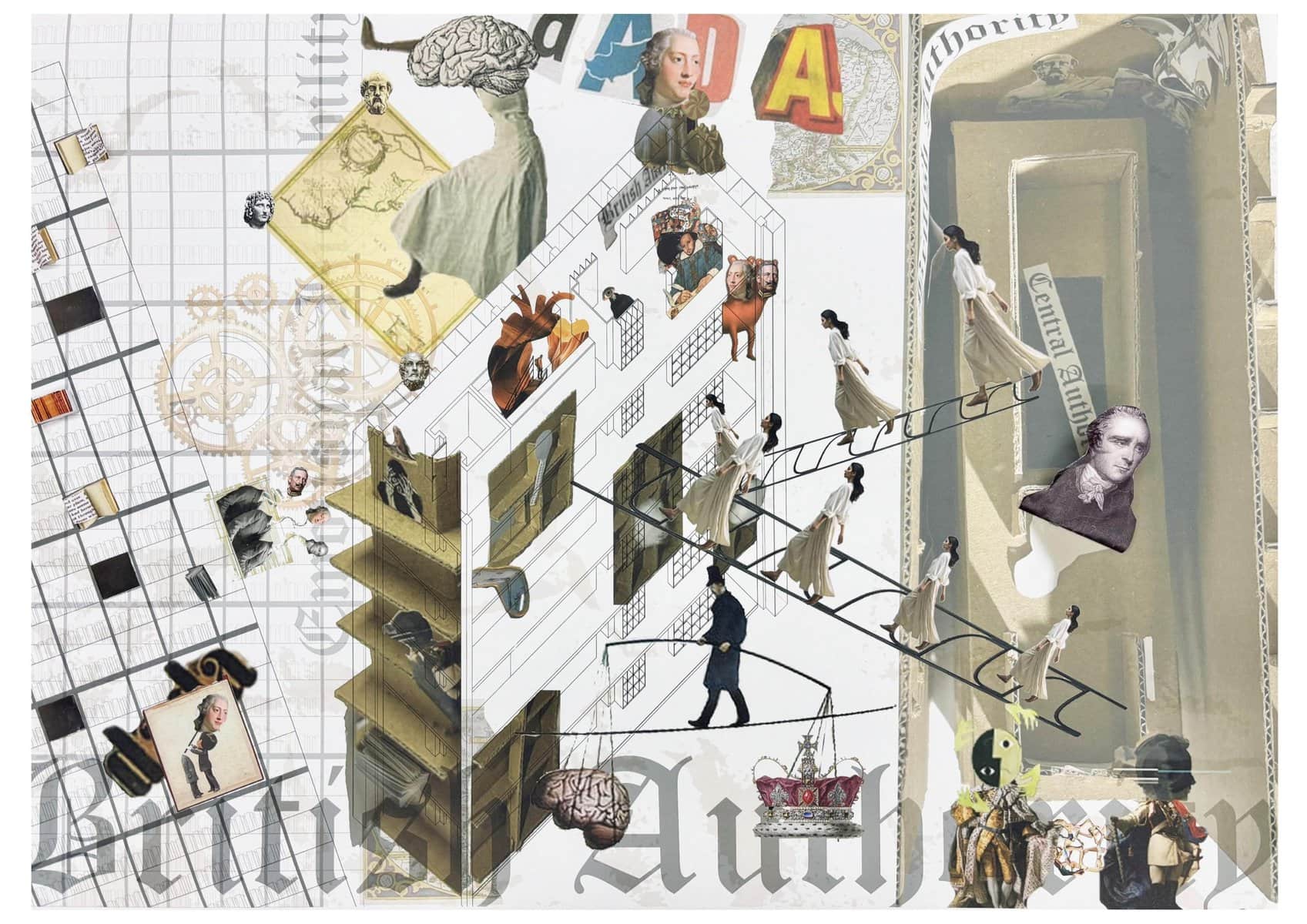 The Citizen's Hyperbook Market and Theatre, image 4, work by Veronia Abdelshehid