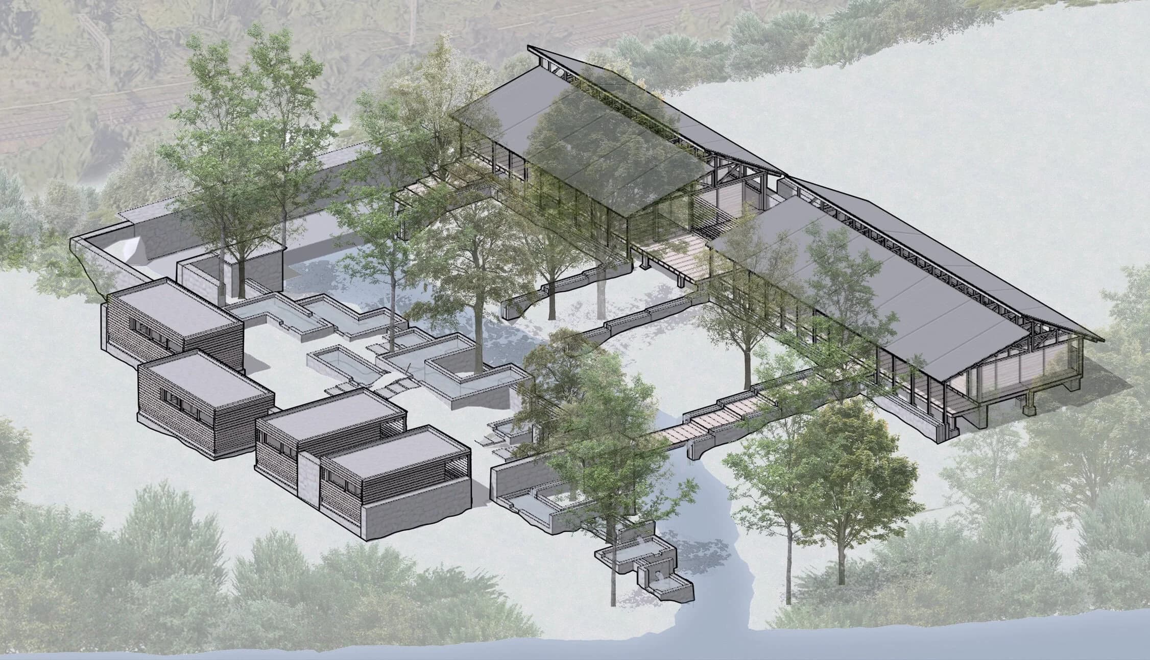Reframing the Welsh Lido, submitted work by Leilou Walmsley