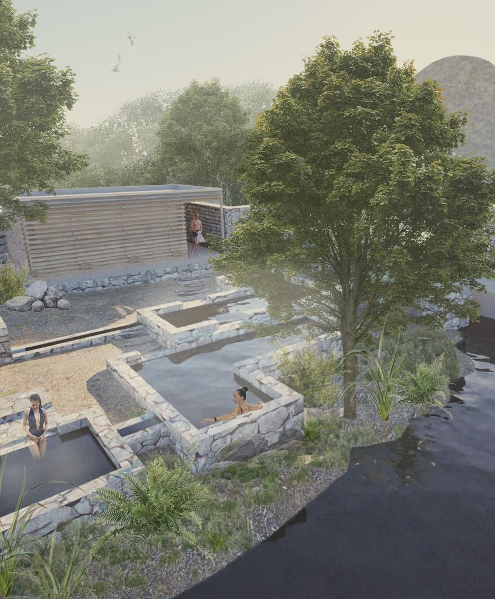 Reframing the Welsh Lido, image 3, work by Leilou Walmsley