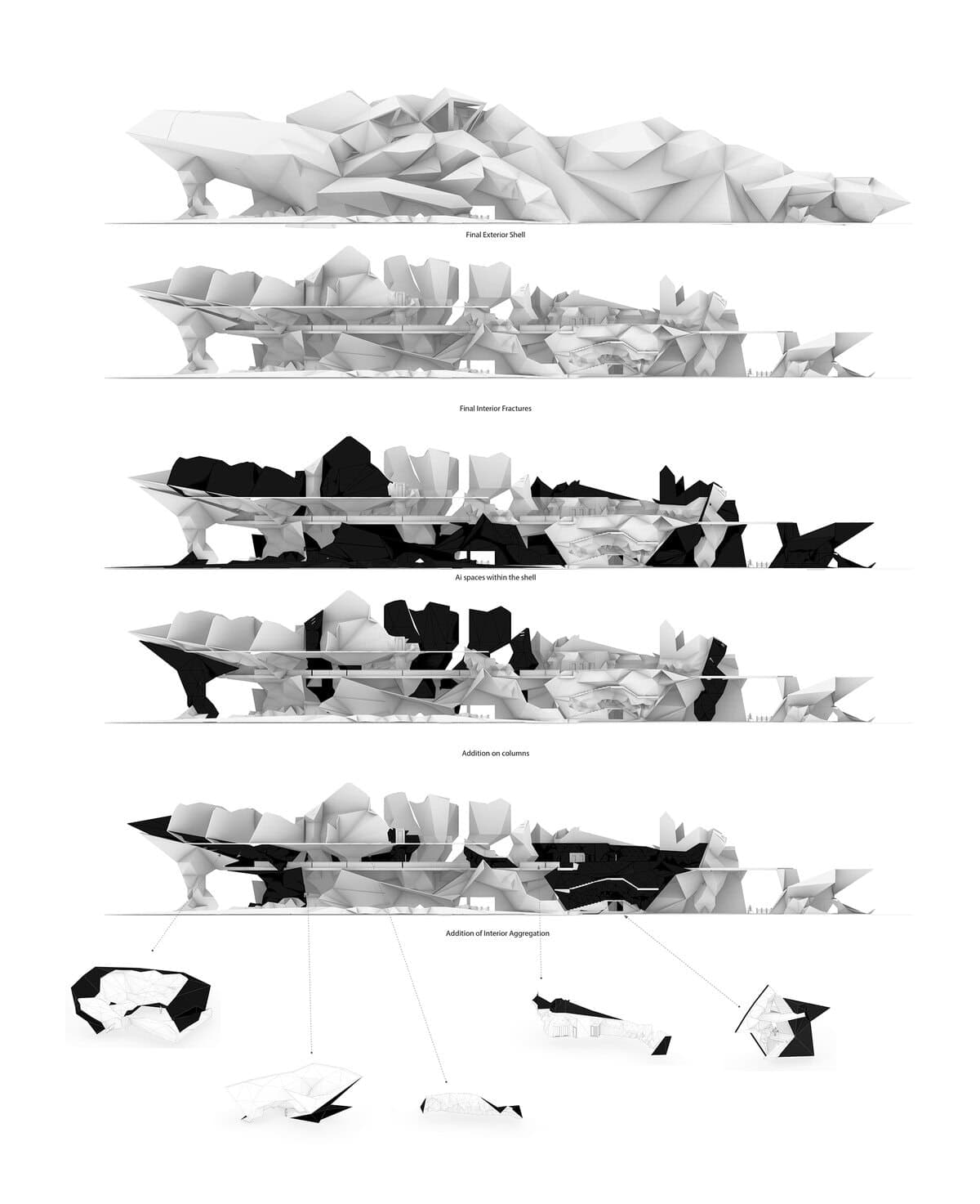 Fold me a Path: an experience of fractured flow, image 5, work by Farah Swilam
