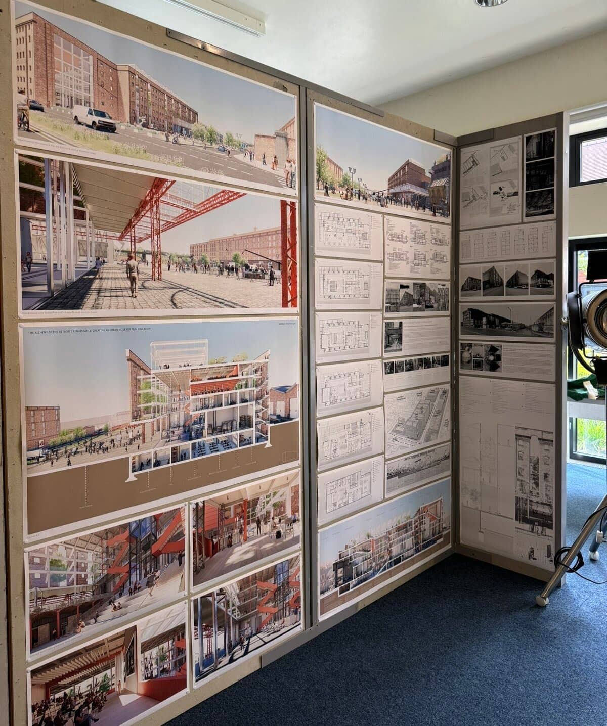 The Alchemy of the Retrofit Renaissance: Creating an Urban Node for Film Education, image 4, work by Brooke Wilson