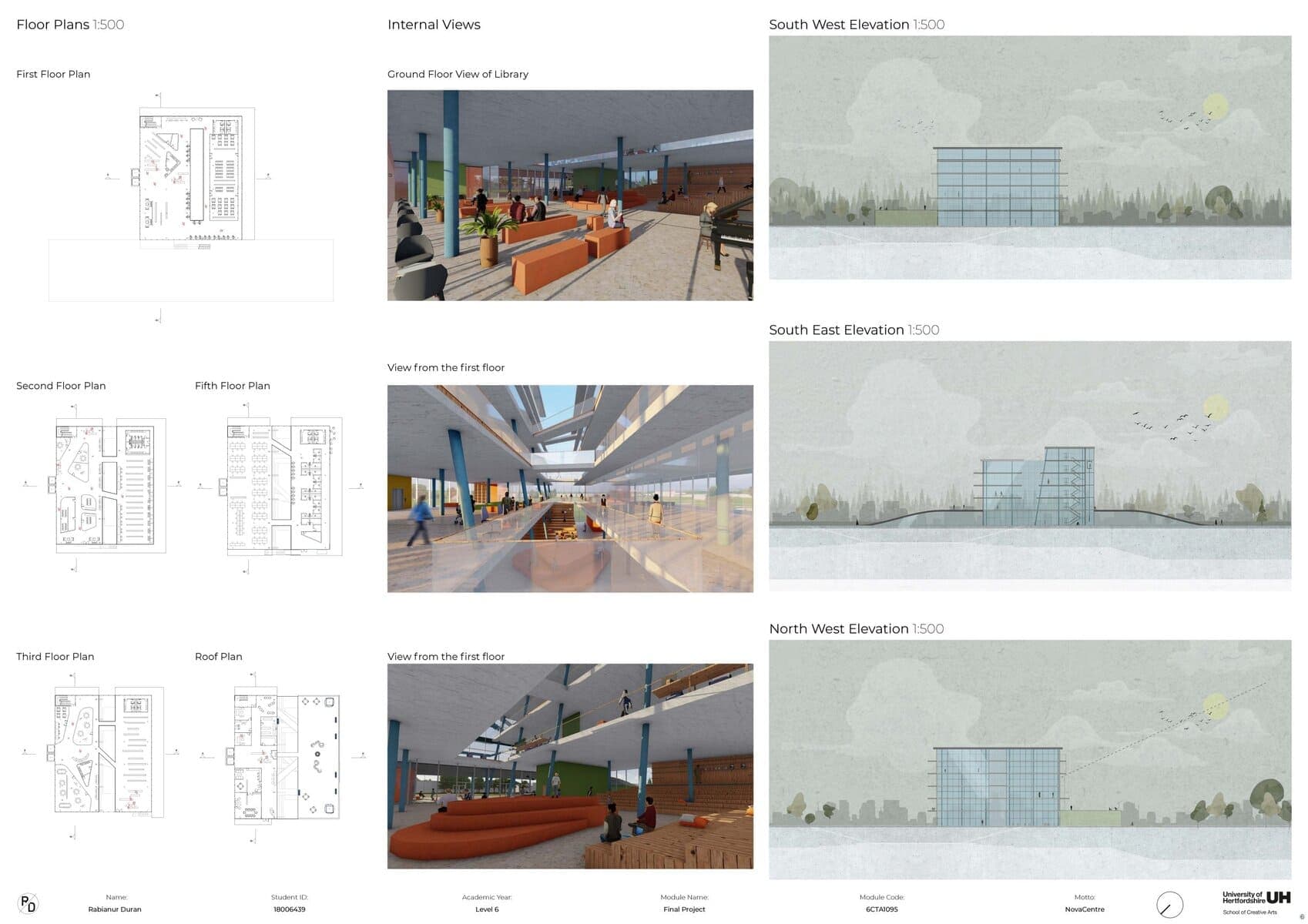 NovaCentre Public Square for Hatfield, image 4, work by Rabia Duran