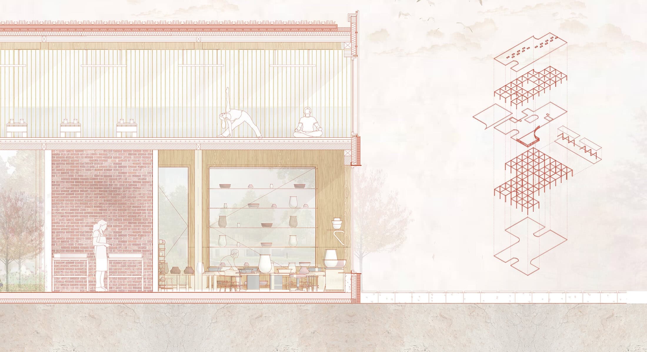 Klei Soul Clinic, image 4, work by Rhisdiah Van Wyk