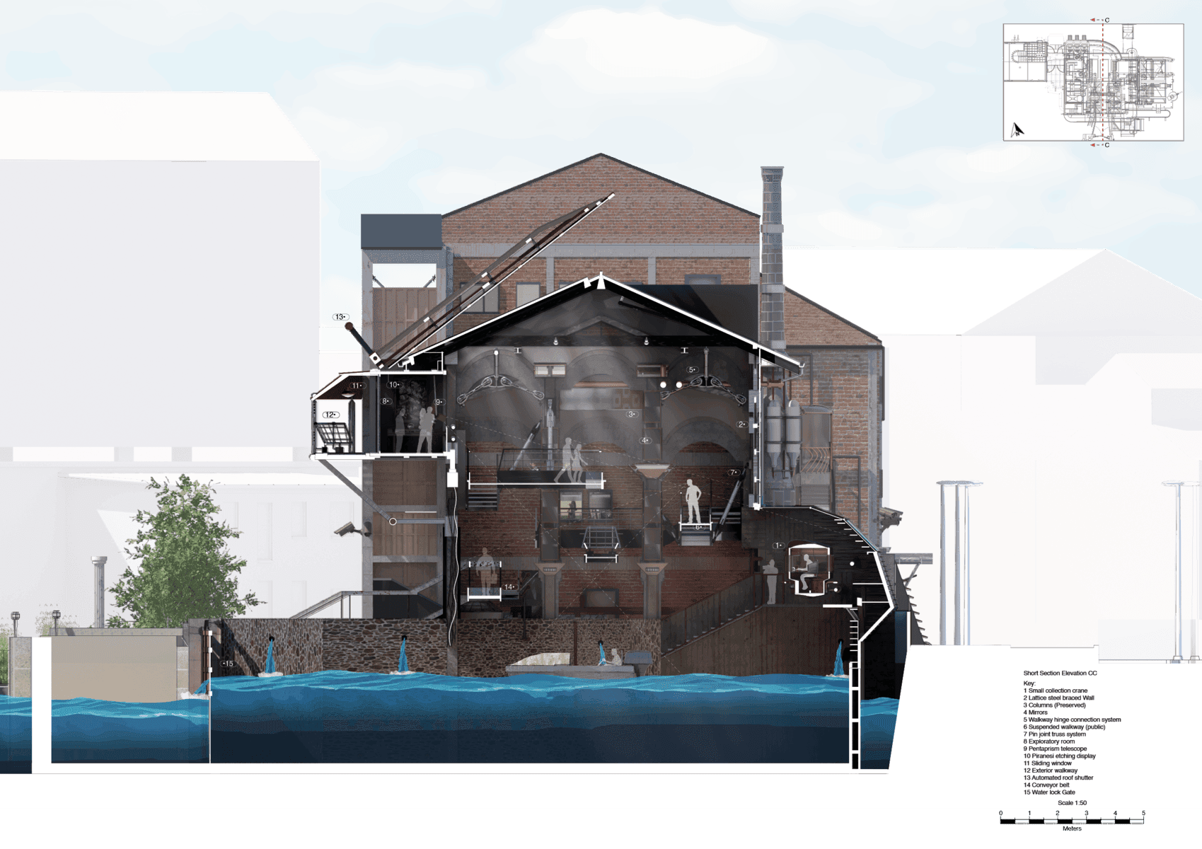 Old Waterfront Jewellery Factory, image 2, work by saman sabzabadian