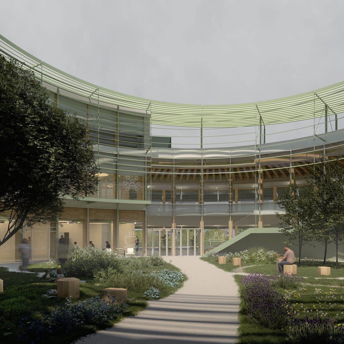 Community Health Centre in Milano Gallaratese district, image 2, work by Cristina Cammaroto