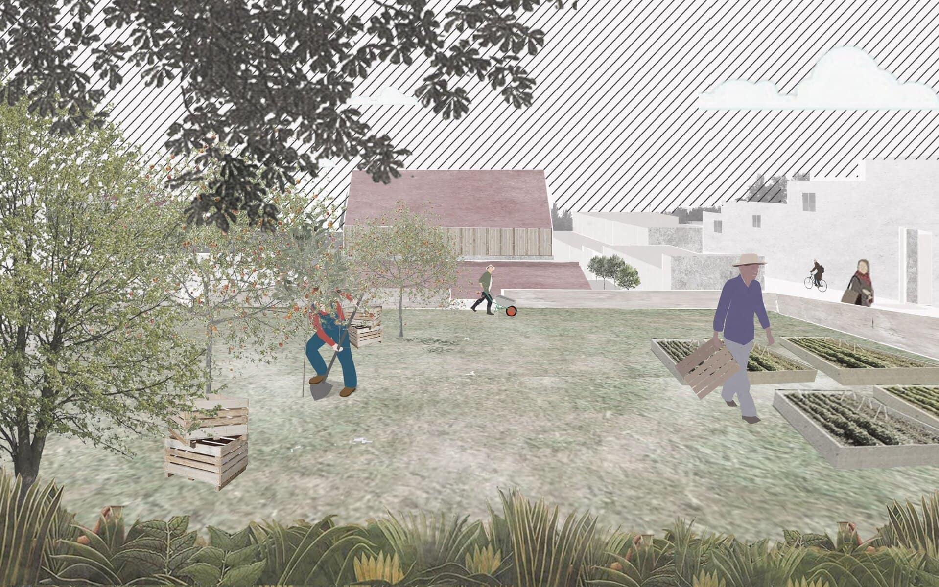 Community Barn, image 3, work by Nisha Anwar