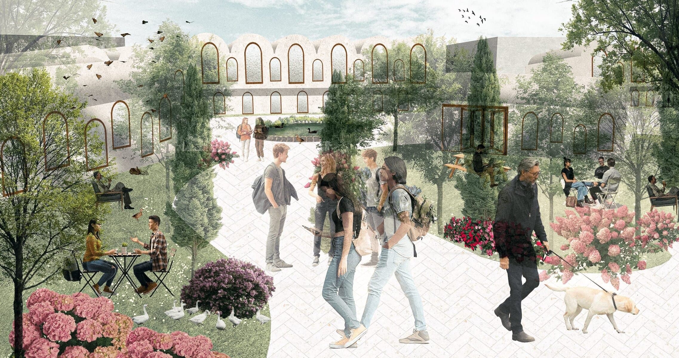The Bentley Agora, submitted work by Stephanie Sinclair