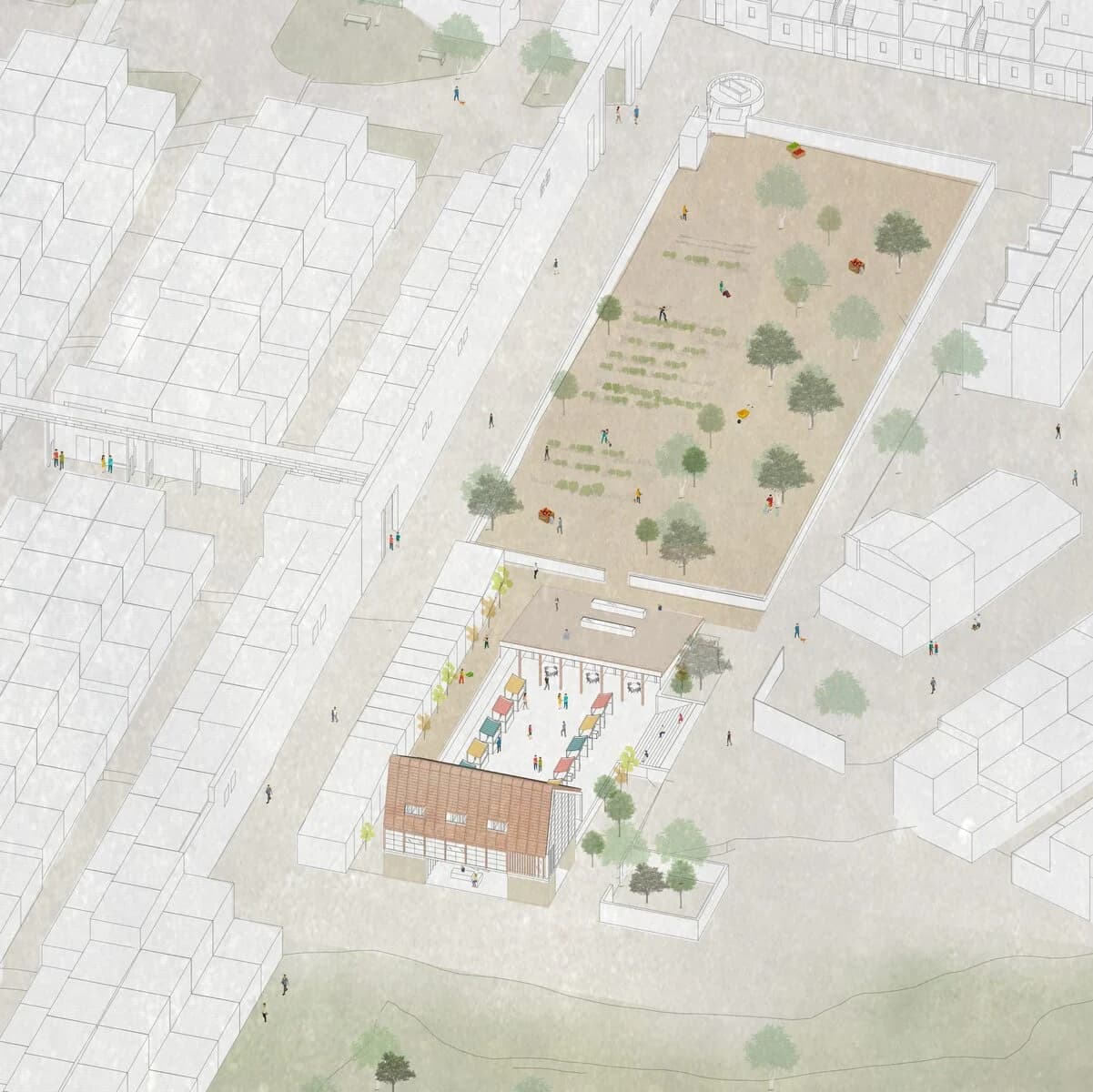 Community Barn, submitted work by Nisha Anwar