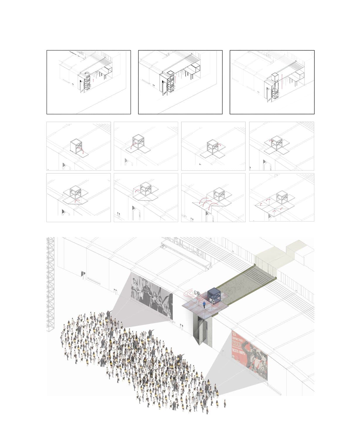 Uncertain States: An Architectural Manual to Revolution in Berlin, image 2, work by Uran Jerlija