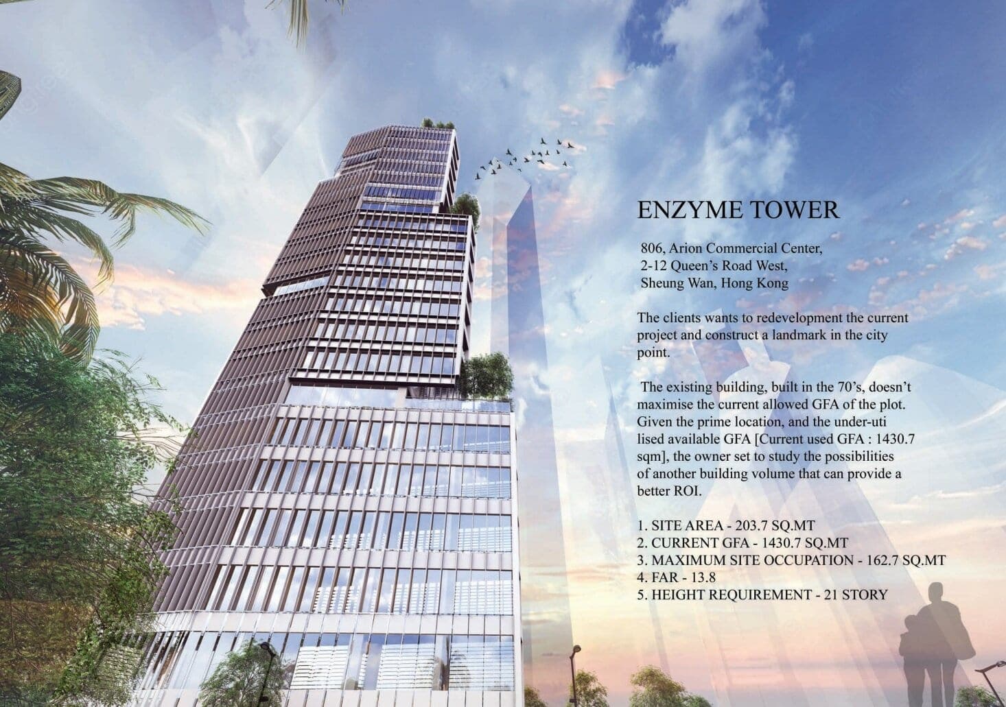 High Rise BIM Project, image 1, work by Alisha Menezes