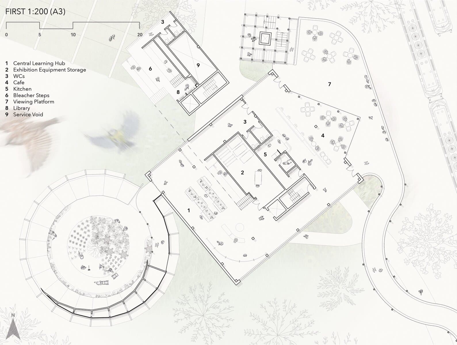 The Centre for Post-Industrial Ecology, image 3, work by Jamie Knowles