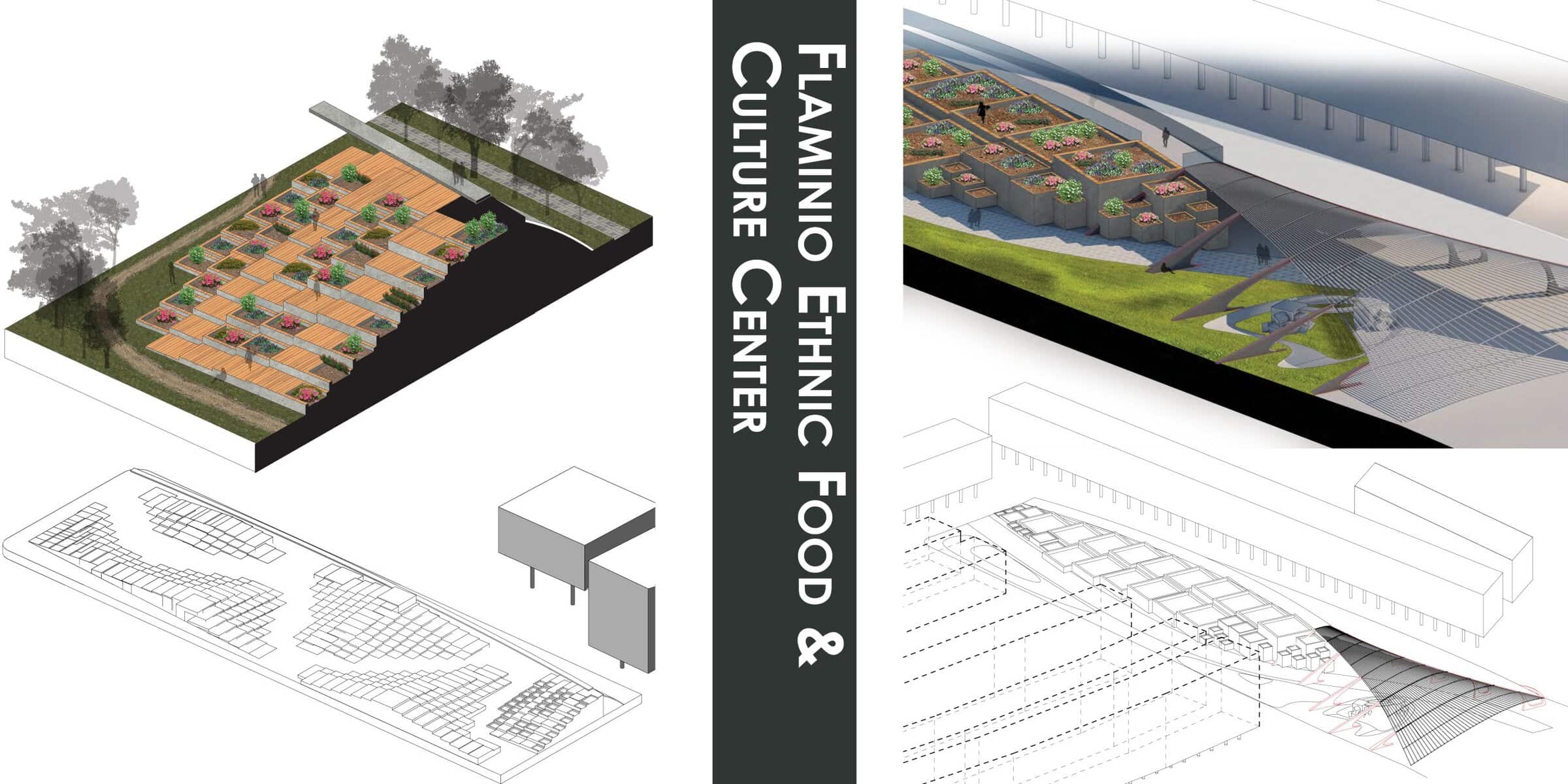 The Flaminio Ethnic Food and Culture Center, image 1, work by Patrick Papia