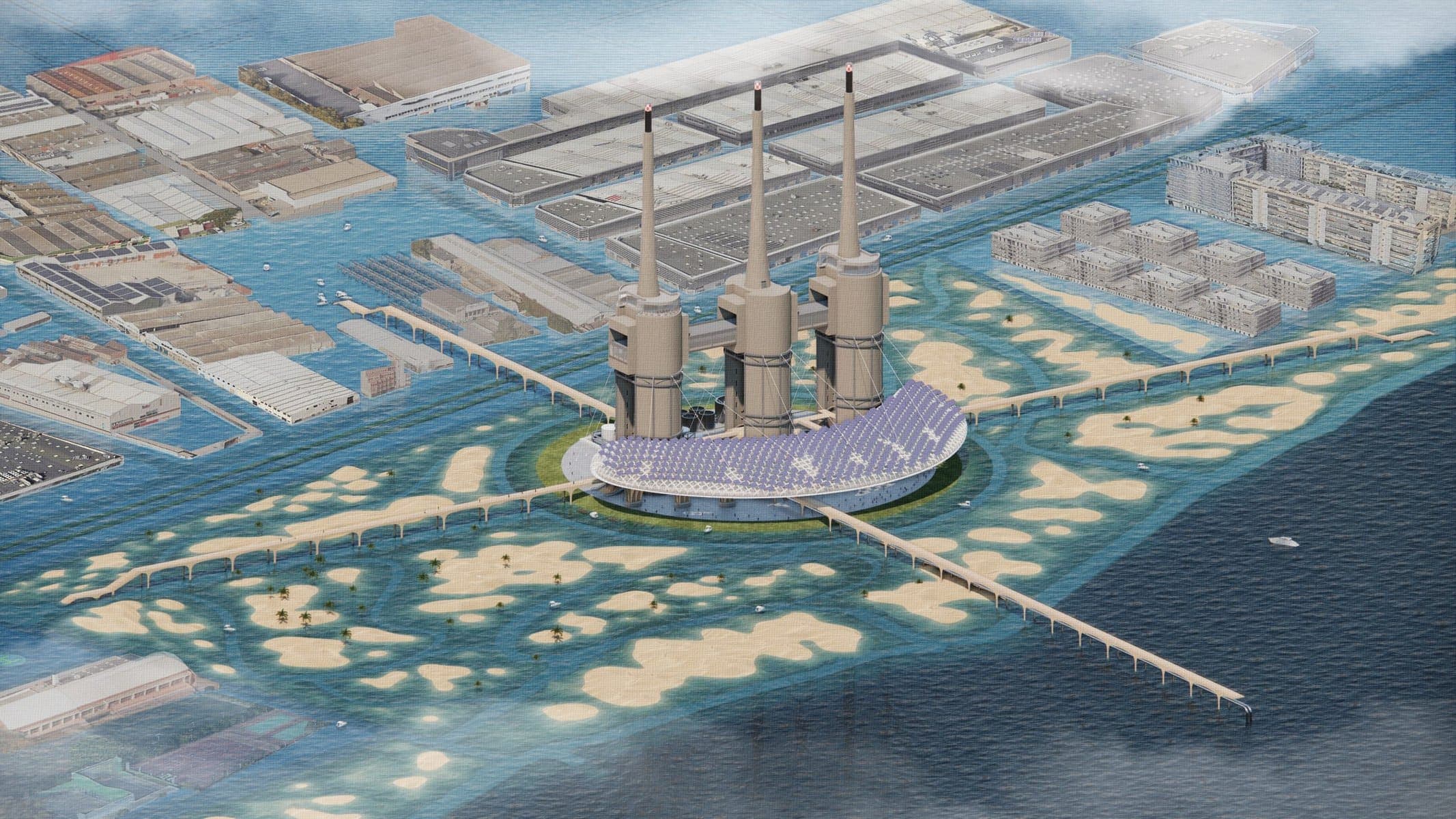 The Power Oasis, submitted work by Harry Haodong Wu