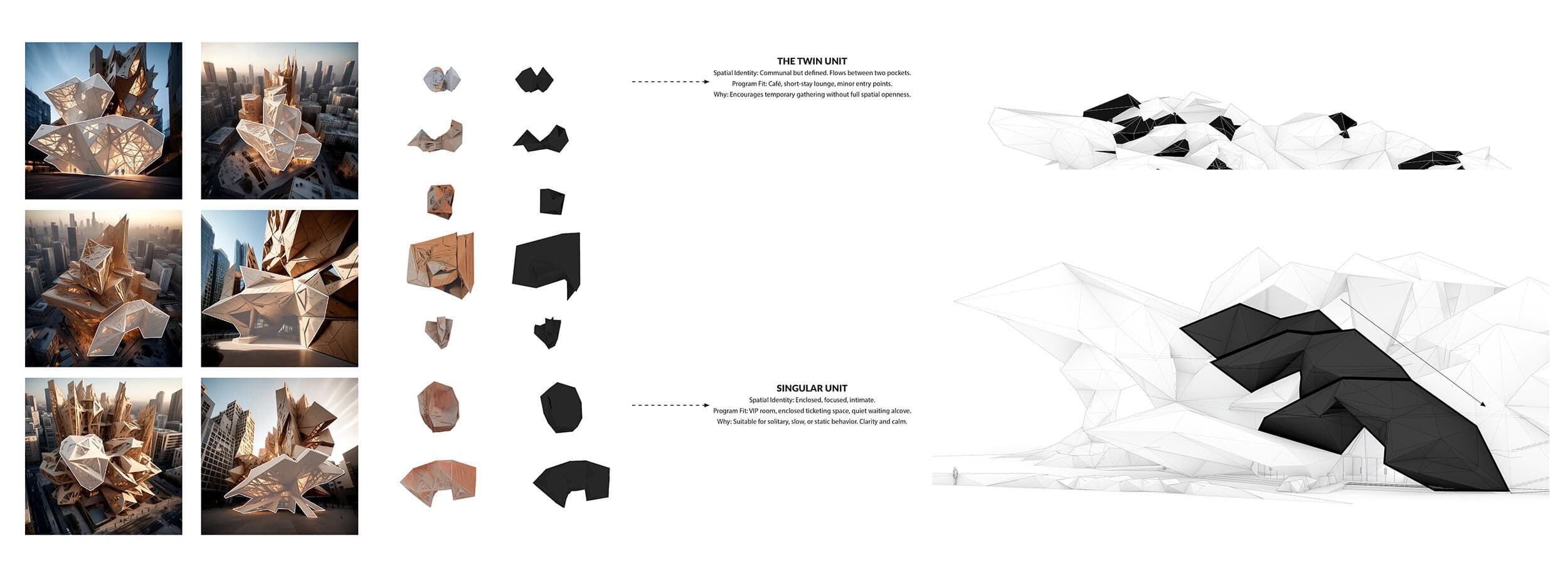 Fold me a Path: an experience of fractured flow, image 4, work by Farah Swilam