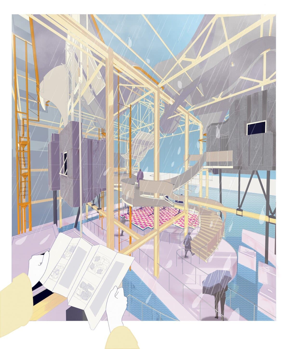 Interlocking Studios, Fish Island, submitted work by Mara Fetche