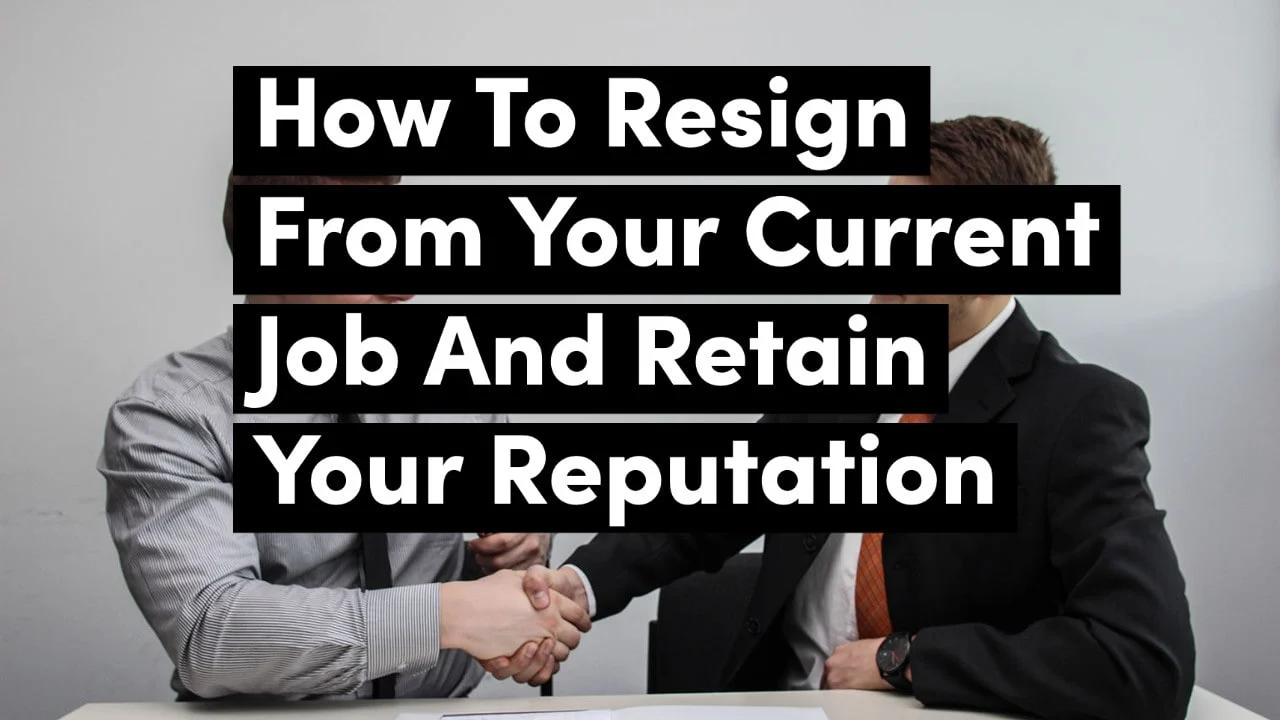 Professional Job Resignation: Retain Your Reputation Guide