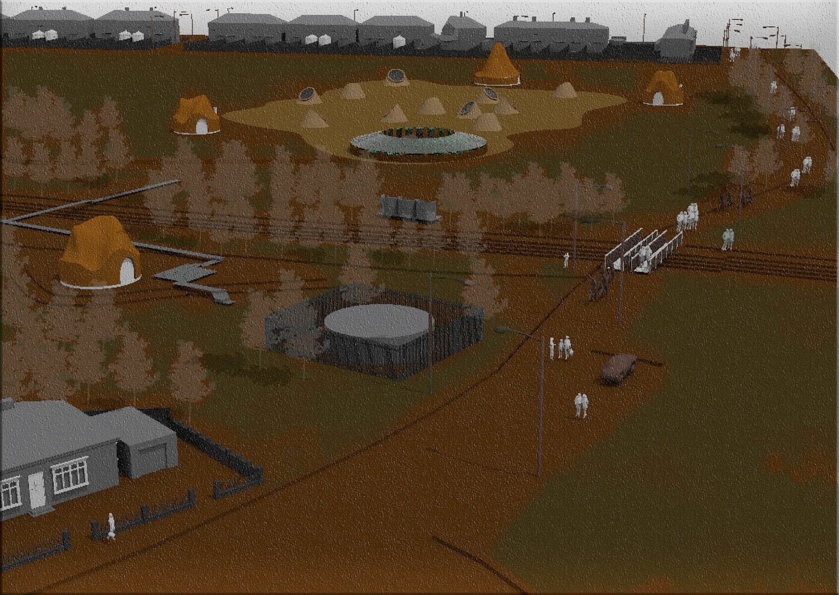 Wellness Center at the Green Lane Recreation Ground, image 3, work by Joanna Adamczyk