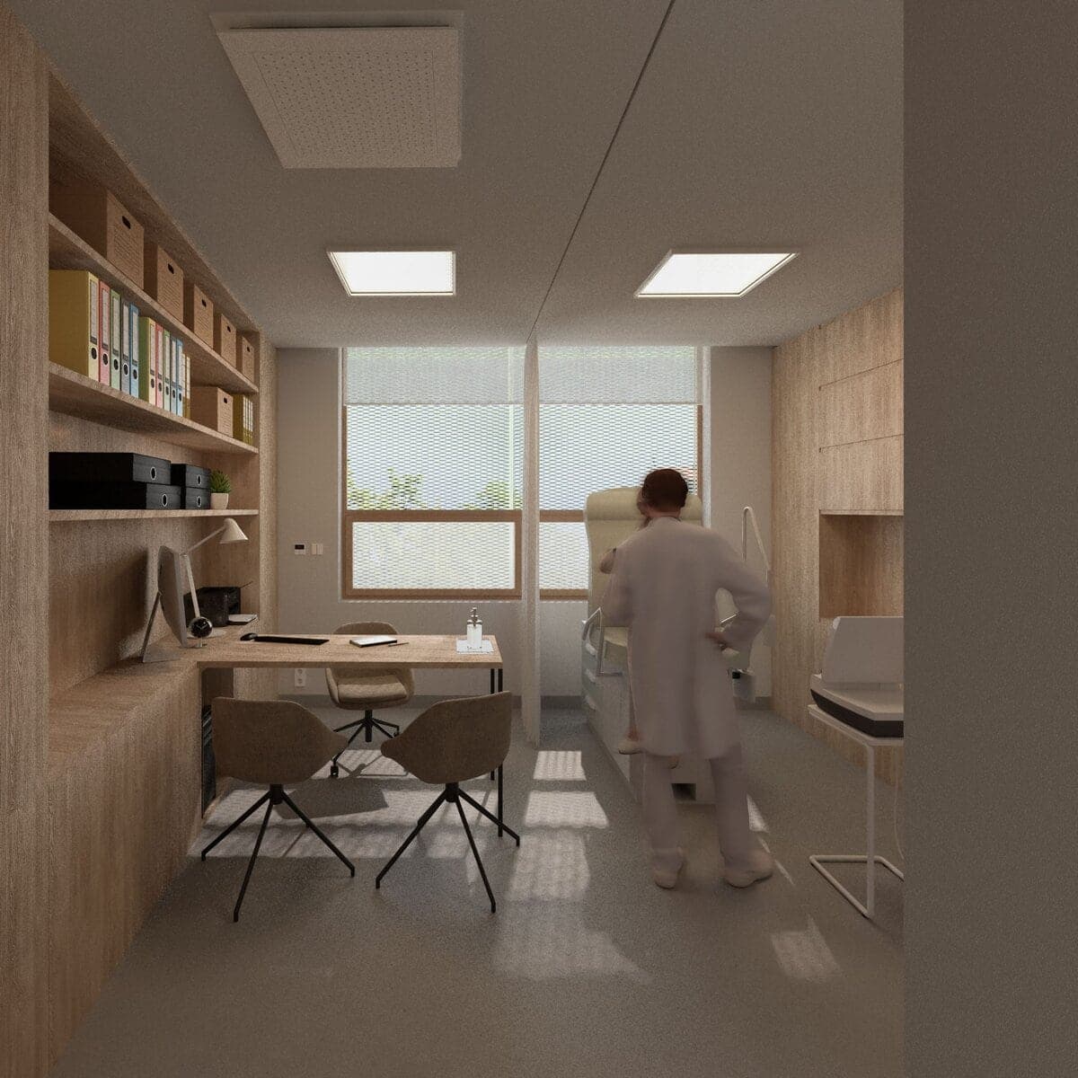 Community Health Centre in Milano Gallaratese district, image 3, work by Cristina Cammaroto