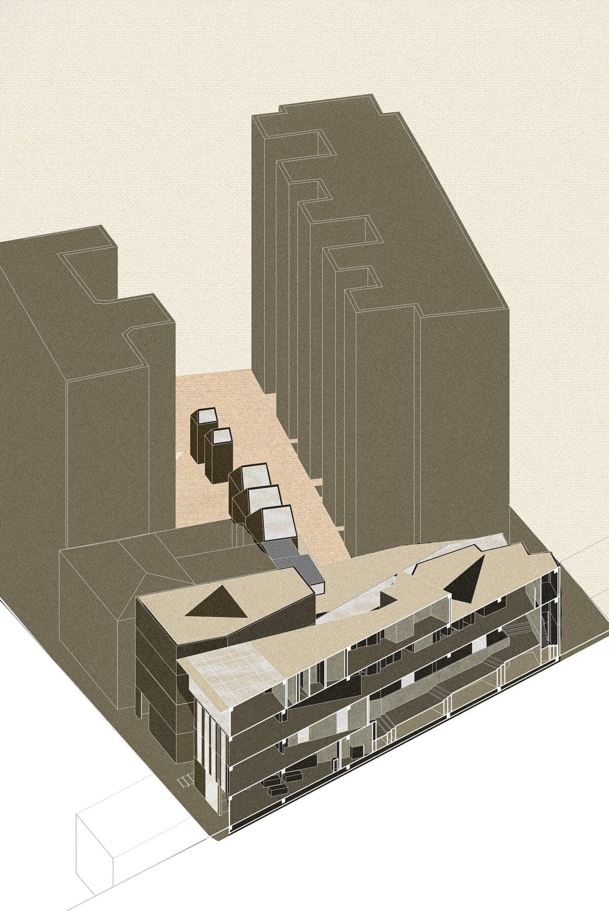 Pancras Library and Re Thinking African Housing · development view 3