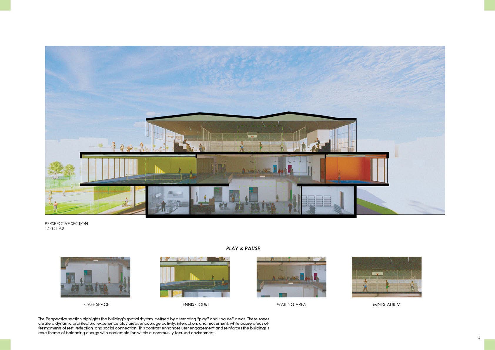 Sports Activated Community Regeneration, image 2, work by Isaac Jemitola