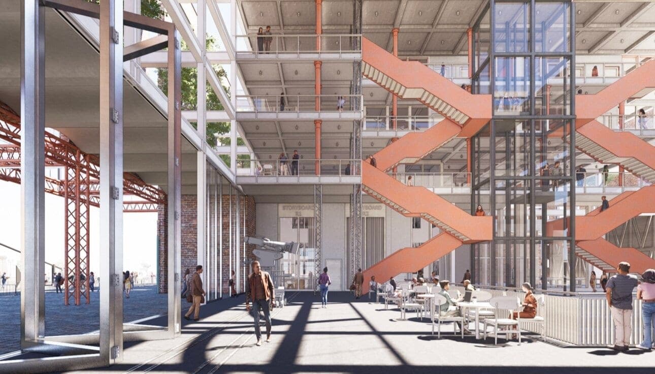 The Alchemy of the Retrofit Renaissance: Creating an Urban Node for Film Education, submitted work by Brooke Wilson