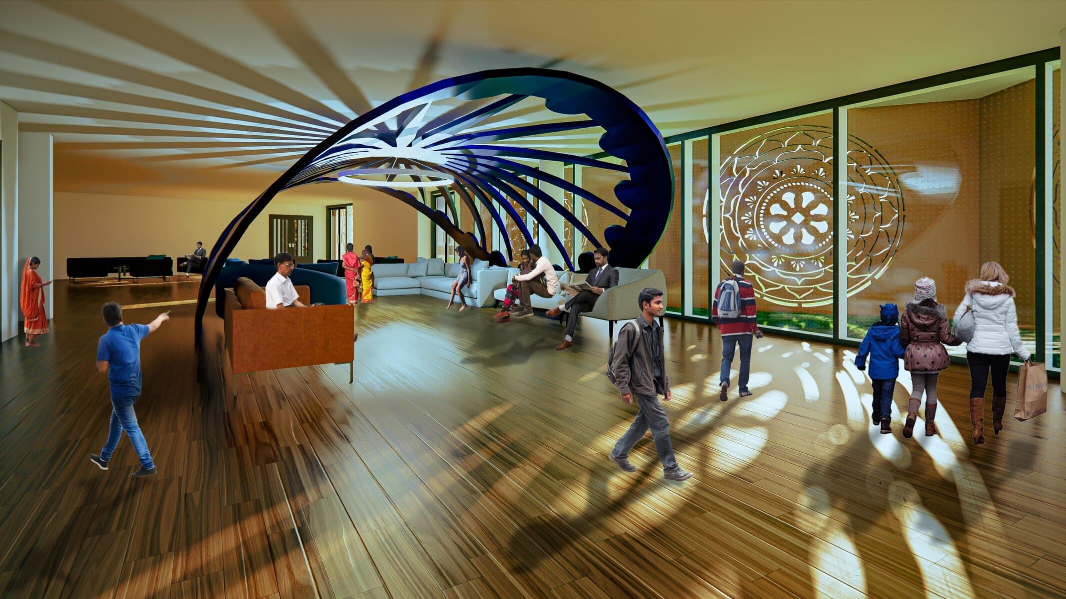 Aston Tamil Community Centre, image 1, work by Abiraam Karunakaran